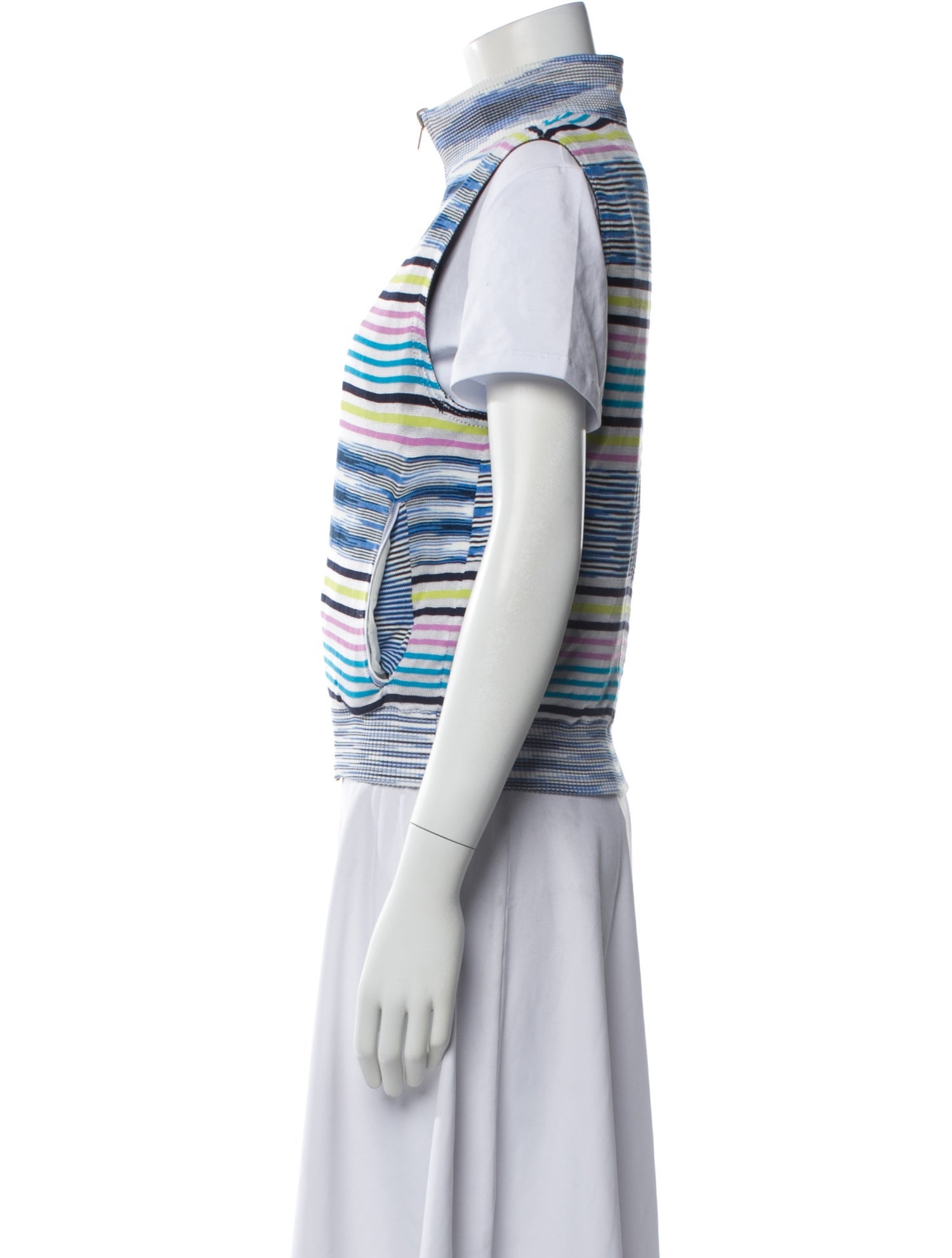 Missoni Sport Vintage Striped Vest