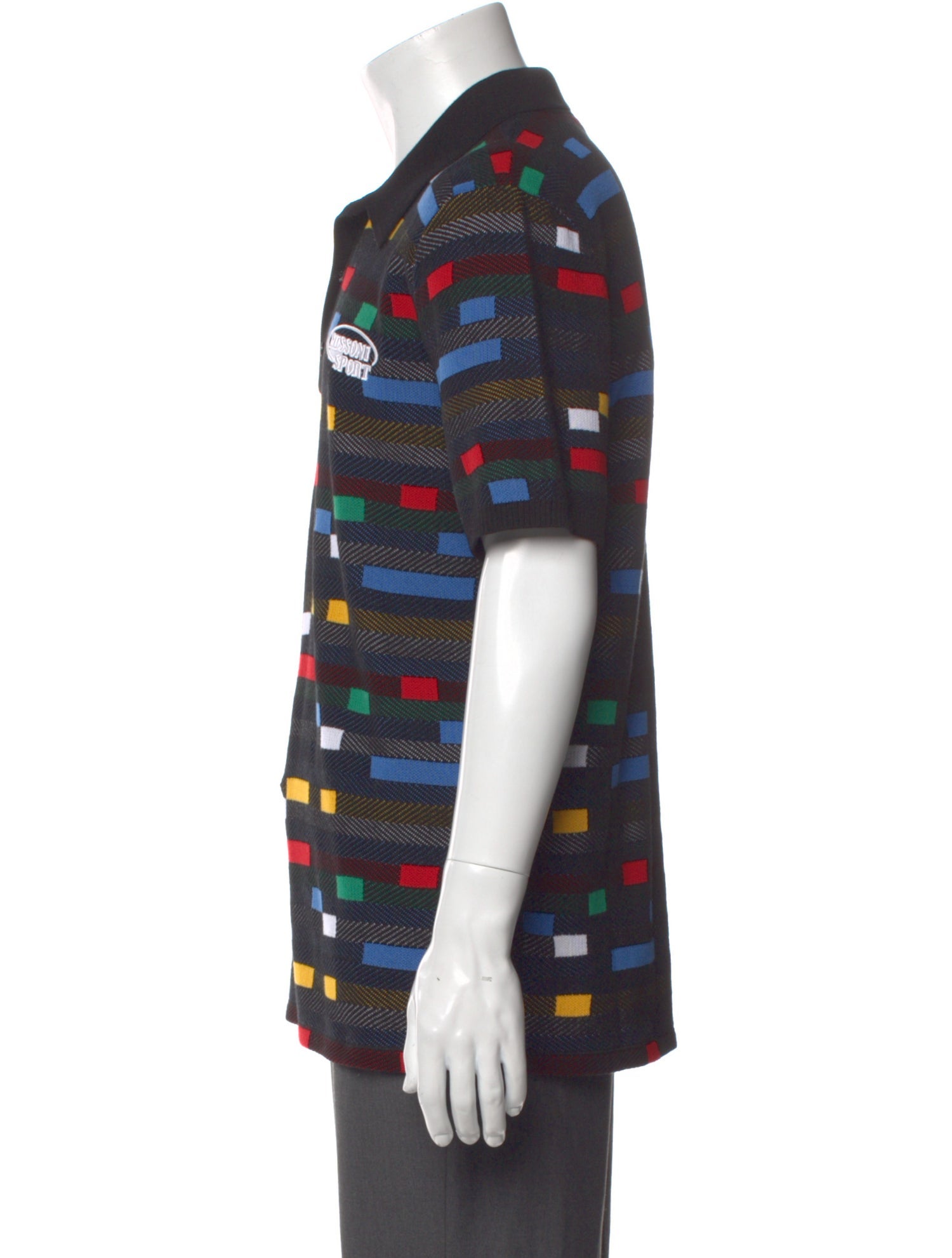 Missoni Sport Graphic Print Short Sleeve Shirt