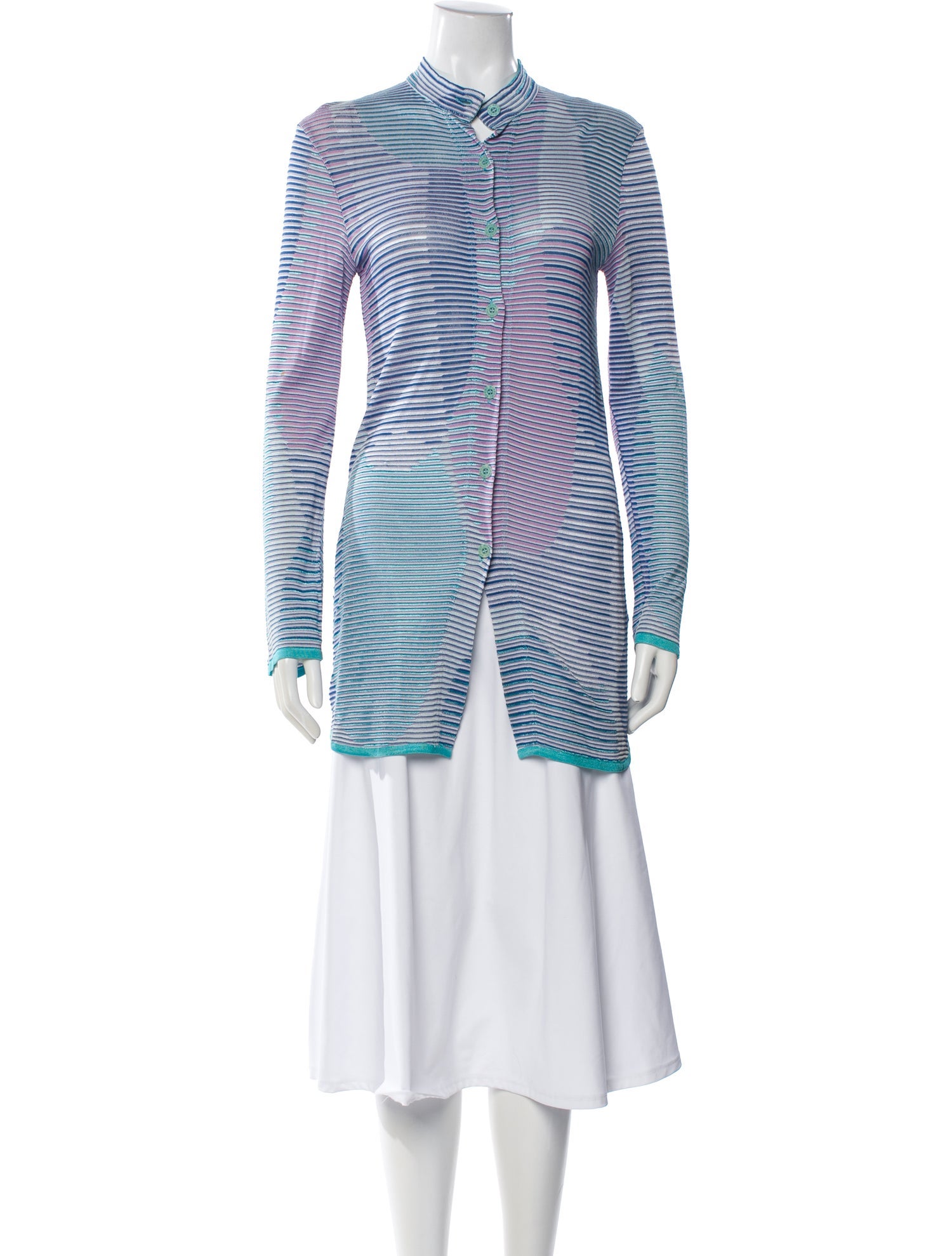 Missoni Sport Linen Striped Sweater