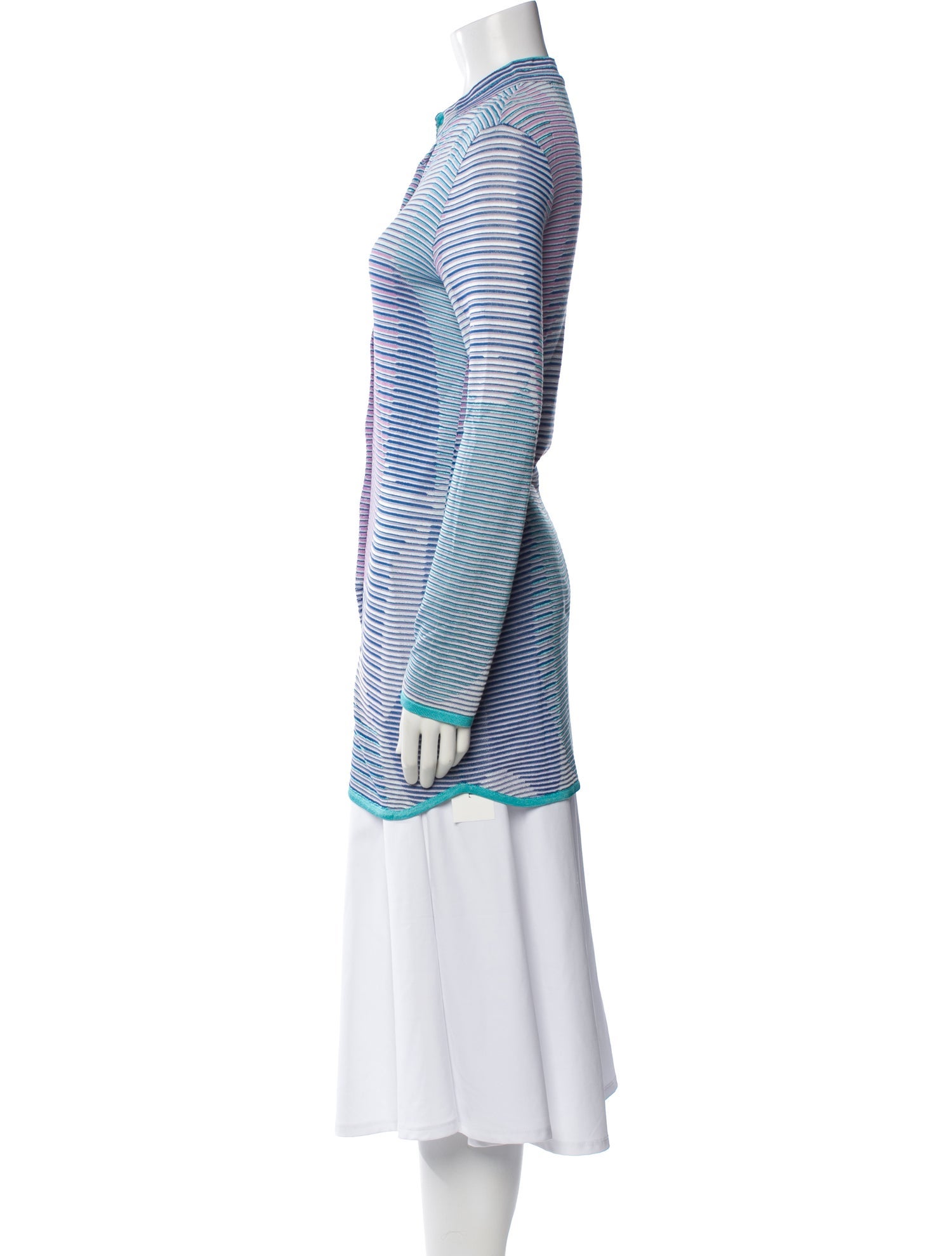 Missoni Sport Linen Striped Sweater