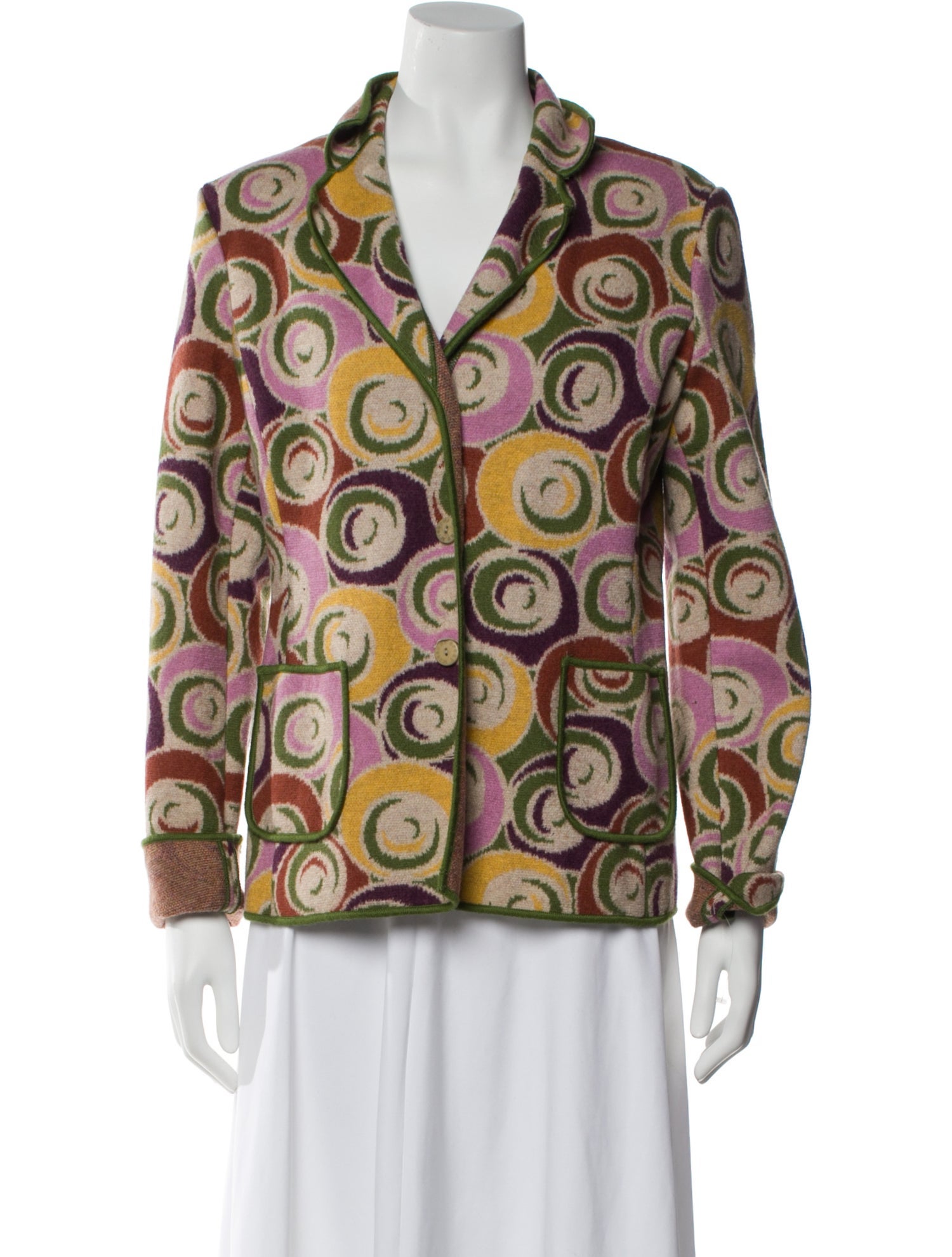 Missoni Sport Wool Printed Blazer w/ Tags