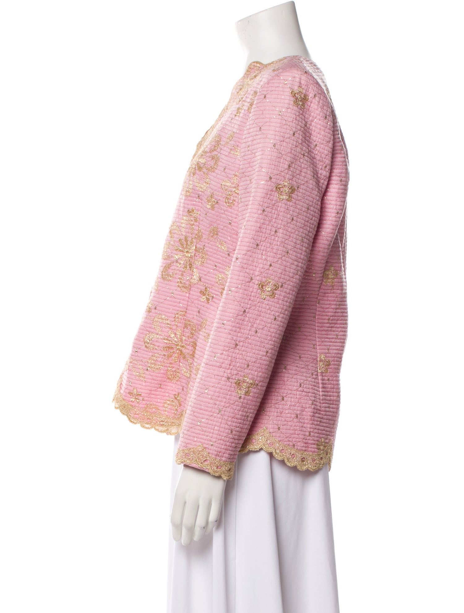 Martha Phillips Tweed Pattern Evening Jacket