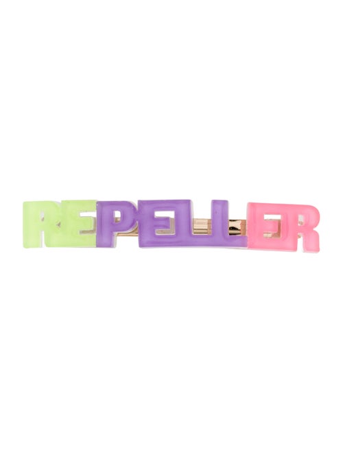 Man Repeller Metal Hairclip Multicolor