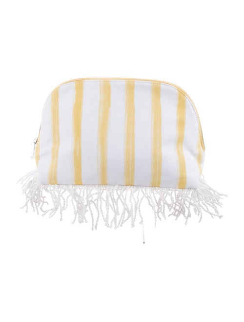 Man Repeller Canvas Umbrella Clutch Yellow