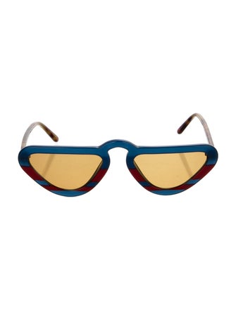 Man Repeller Unibrow Cat-Eye Sunglasses