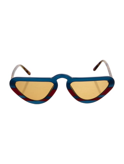 Man Repeller Unibrow Cat-Eye Sunglasses