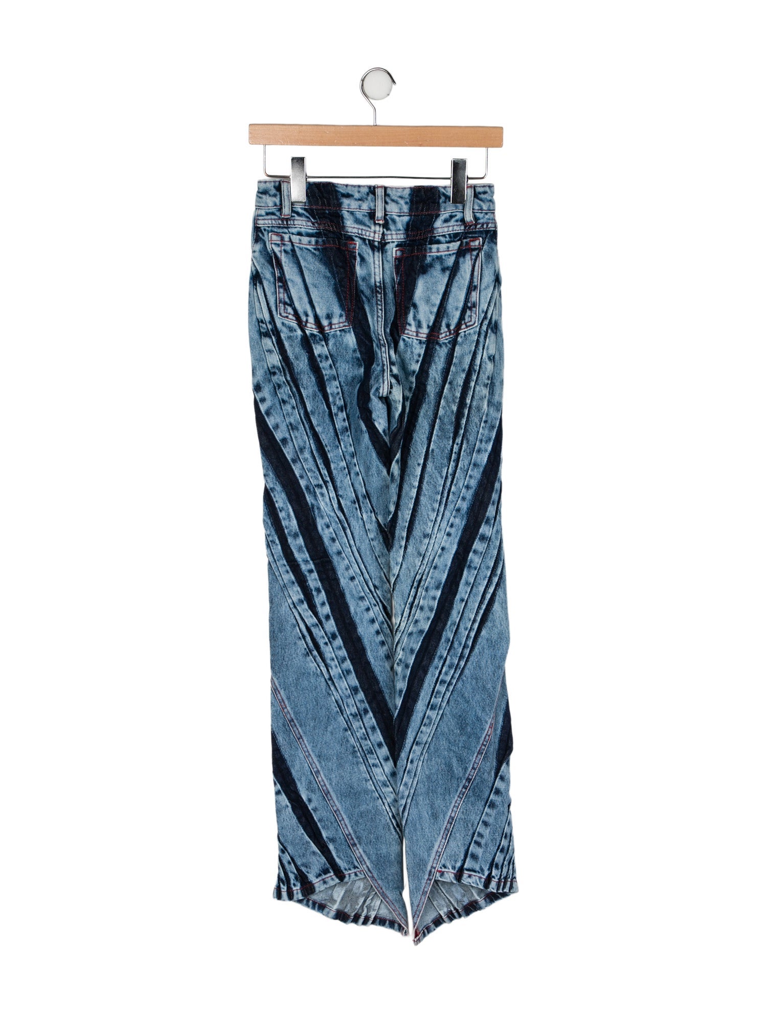 Masha Popova Mid-Rise Wide Leg Jeans w/ Tags