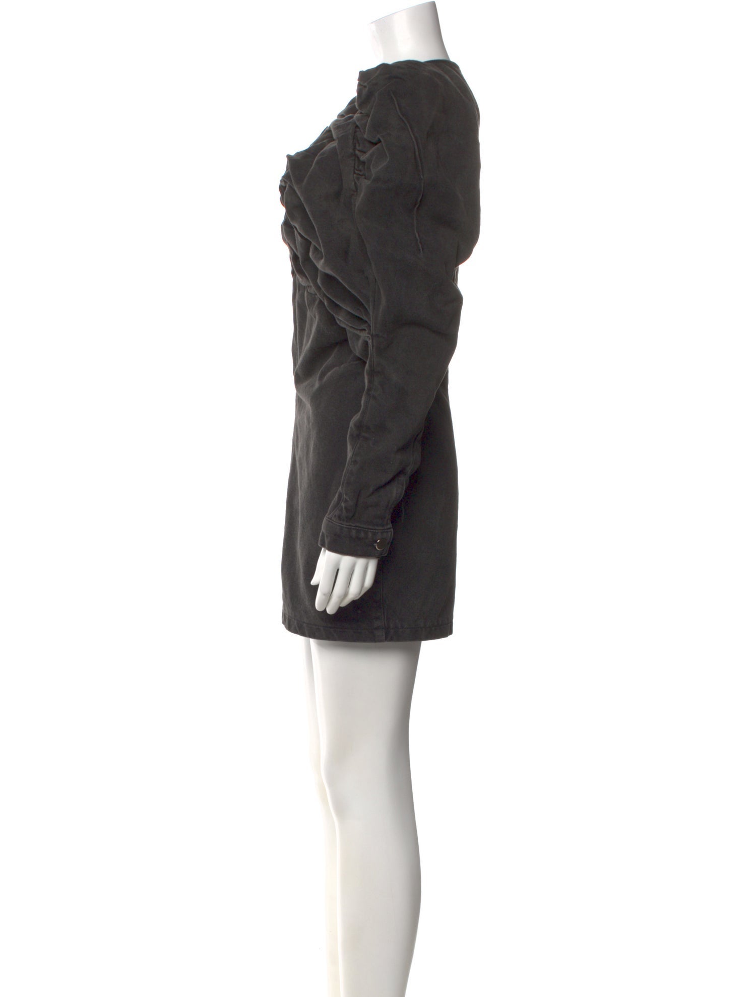Masha Popova Cowl Neck Mini Dress