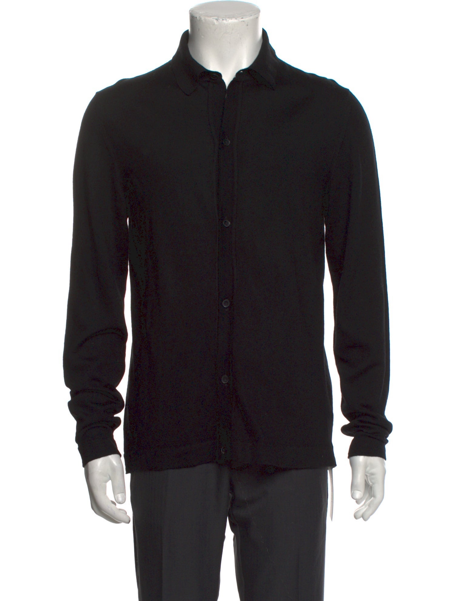 Mr. Porter Merino Wool Collar Polo Sweater