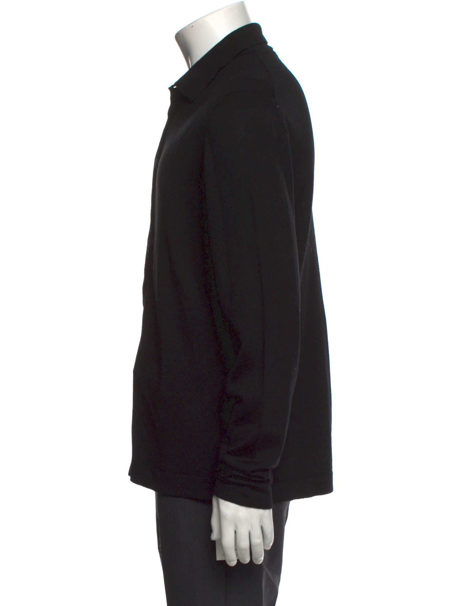 Mr. Porter Merino Wool Collar Polo Sweater