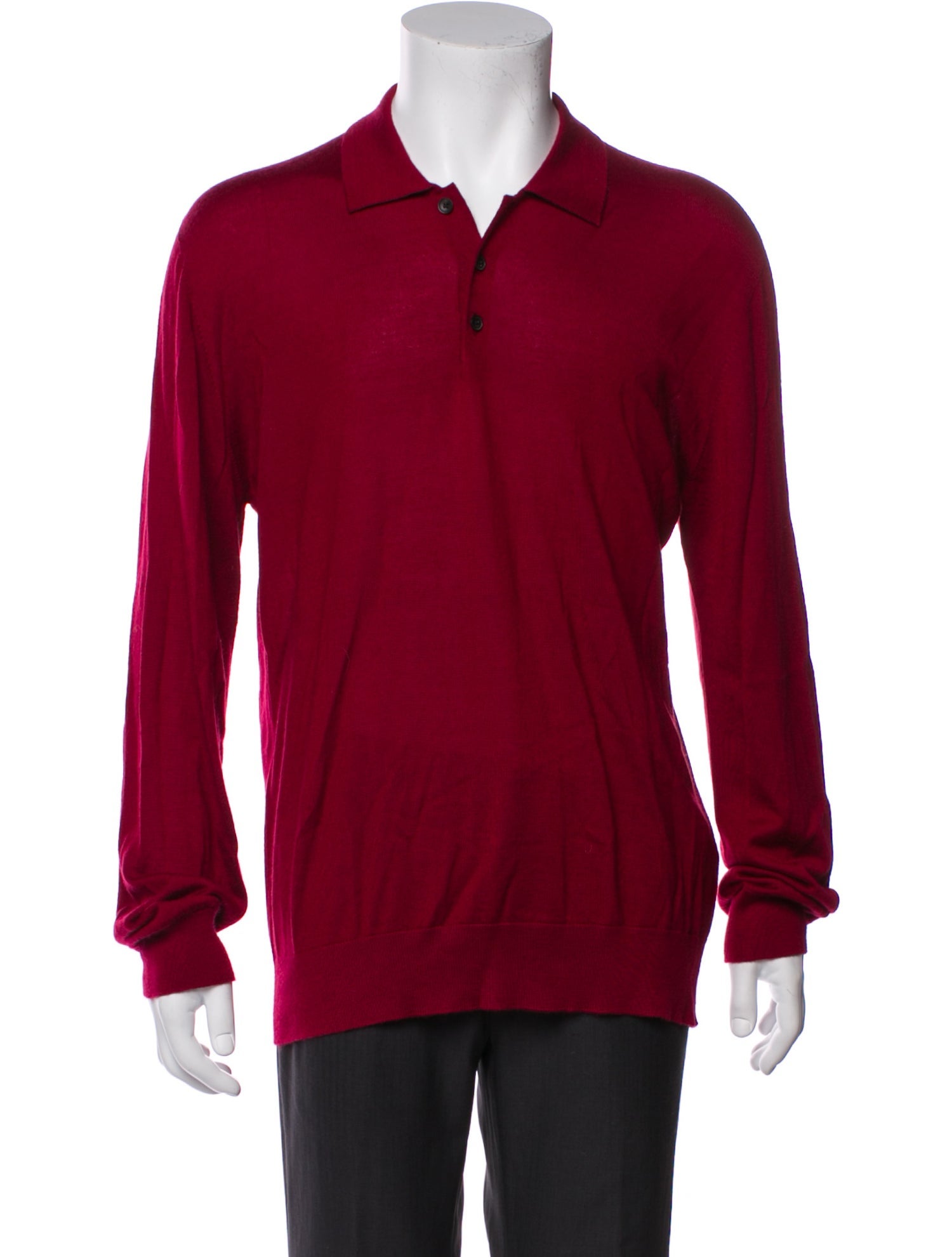 Mr. Porter Cashmere Collar Polo Sweater w/ Tags