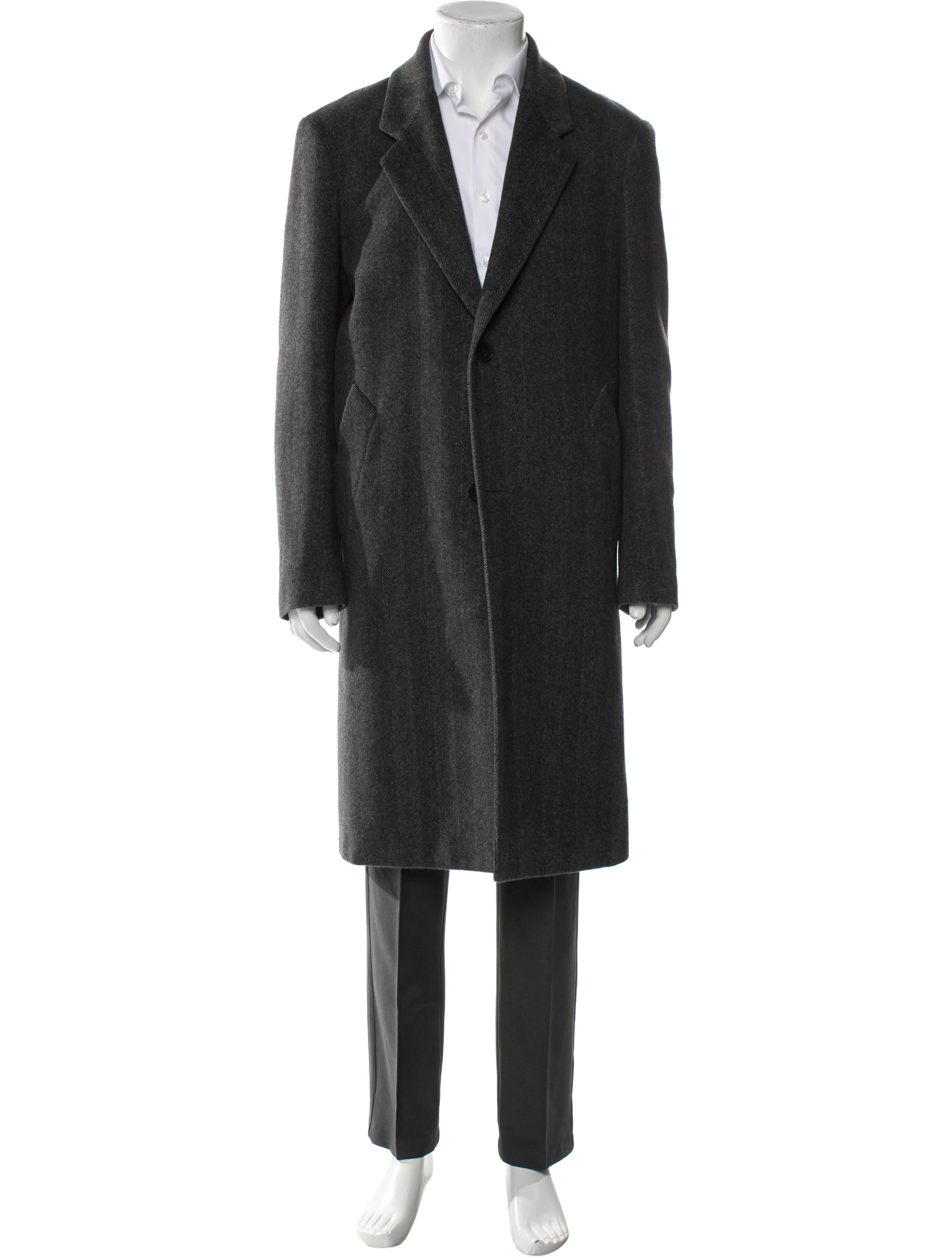 Mr. Porter Cashmere Tweed Pattern Overcoat