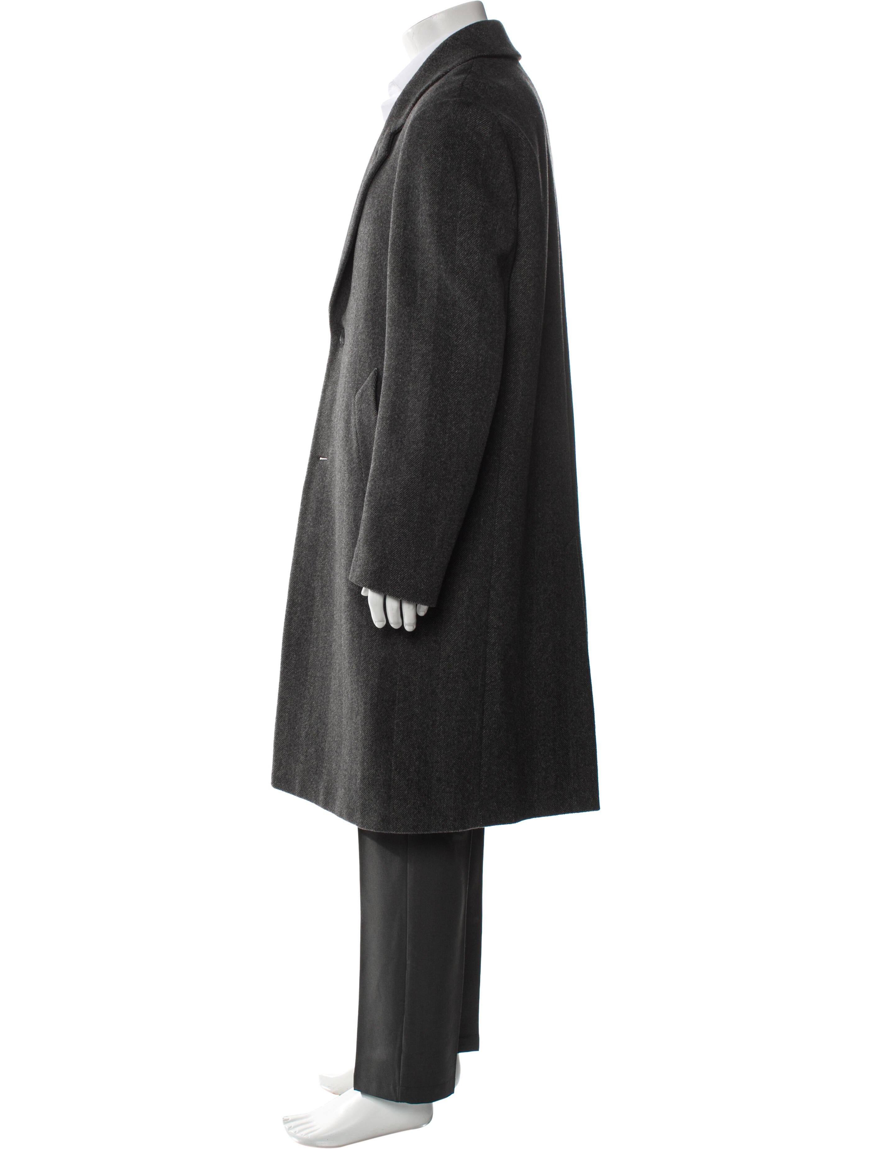 Mr. Porter Cashmere Tweed Pattern Overcoat