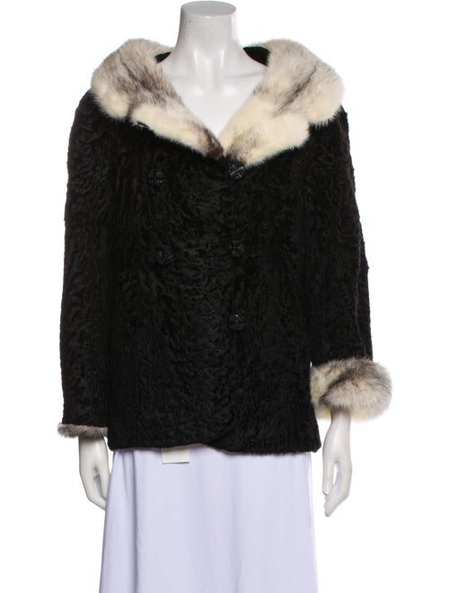 Maple Furriers Fur Faux Fur Jacket