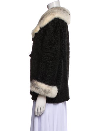 Maple Furriers Fur Faux Fur Jacket