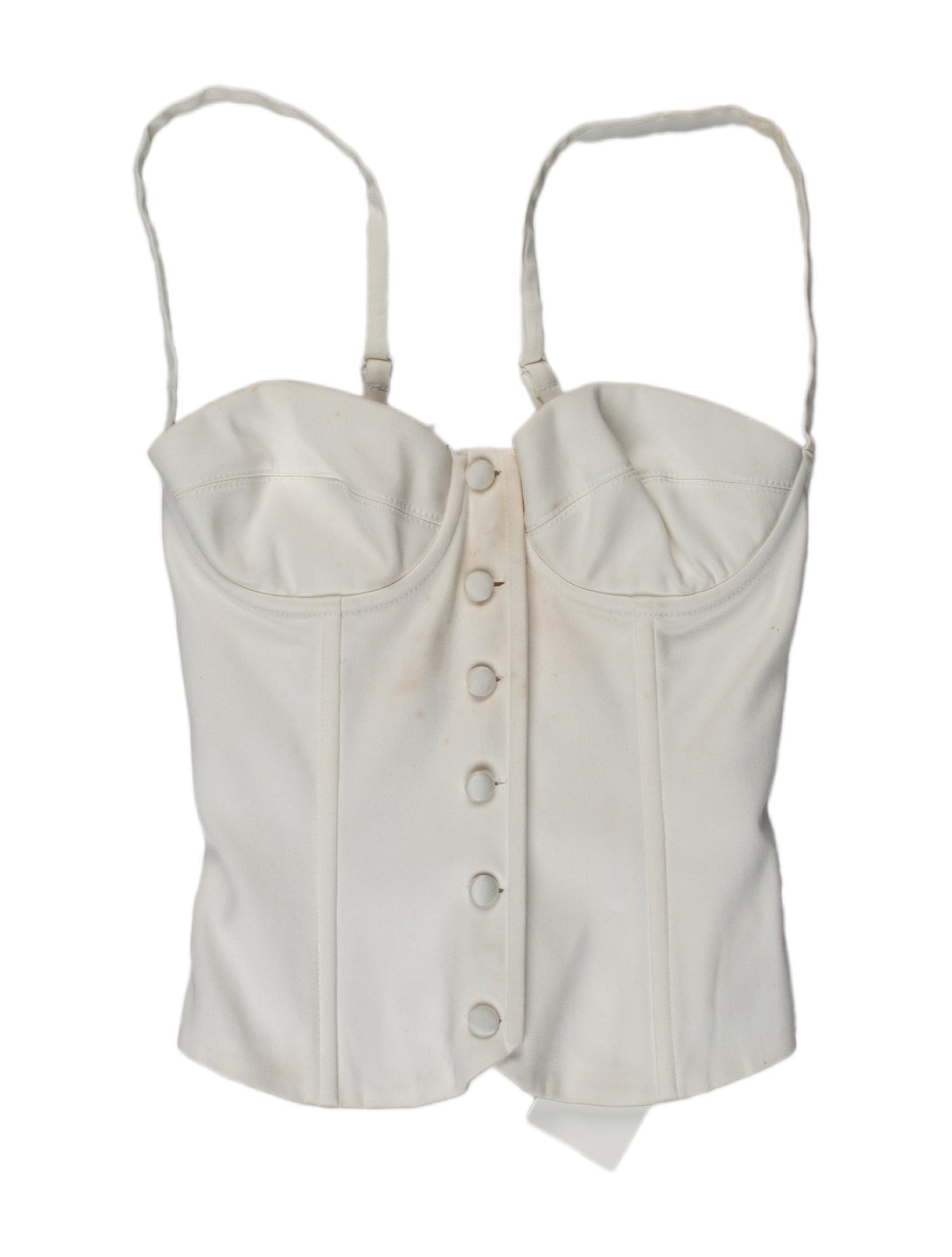 Mirror Palais Strapless Crop Top