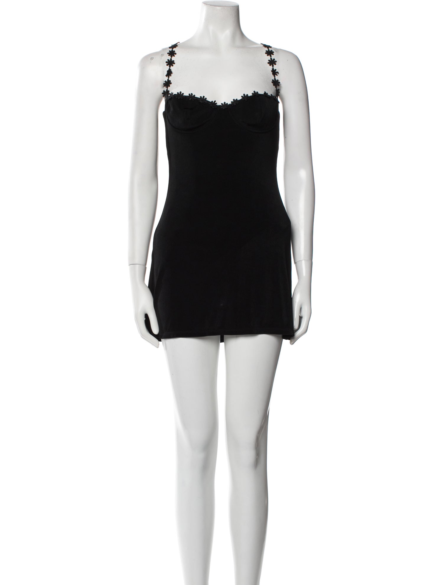 Mirror Palais Square Neckline Mini Dress w/ Tags