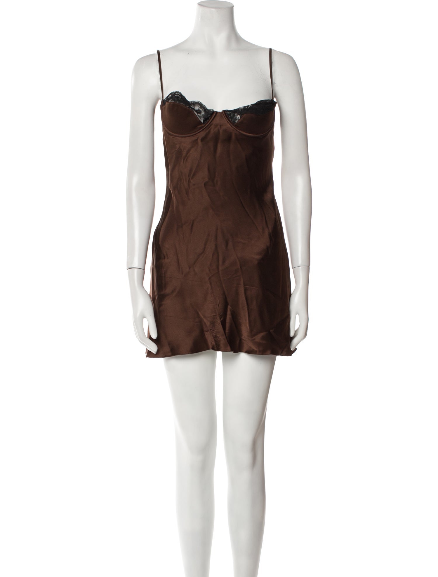 Mirror Palais Silk Mini Dress