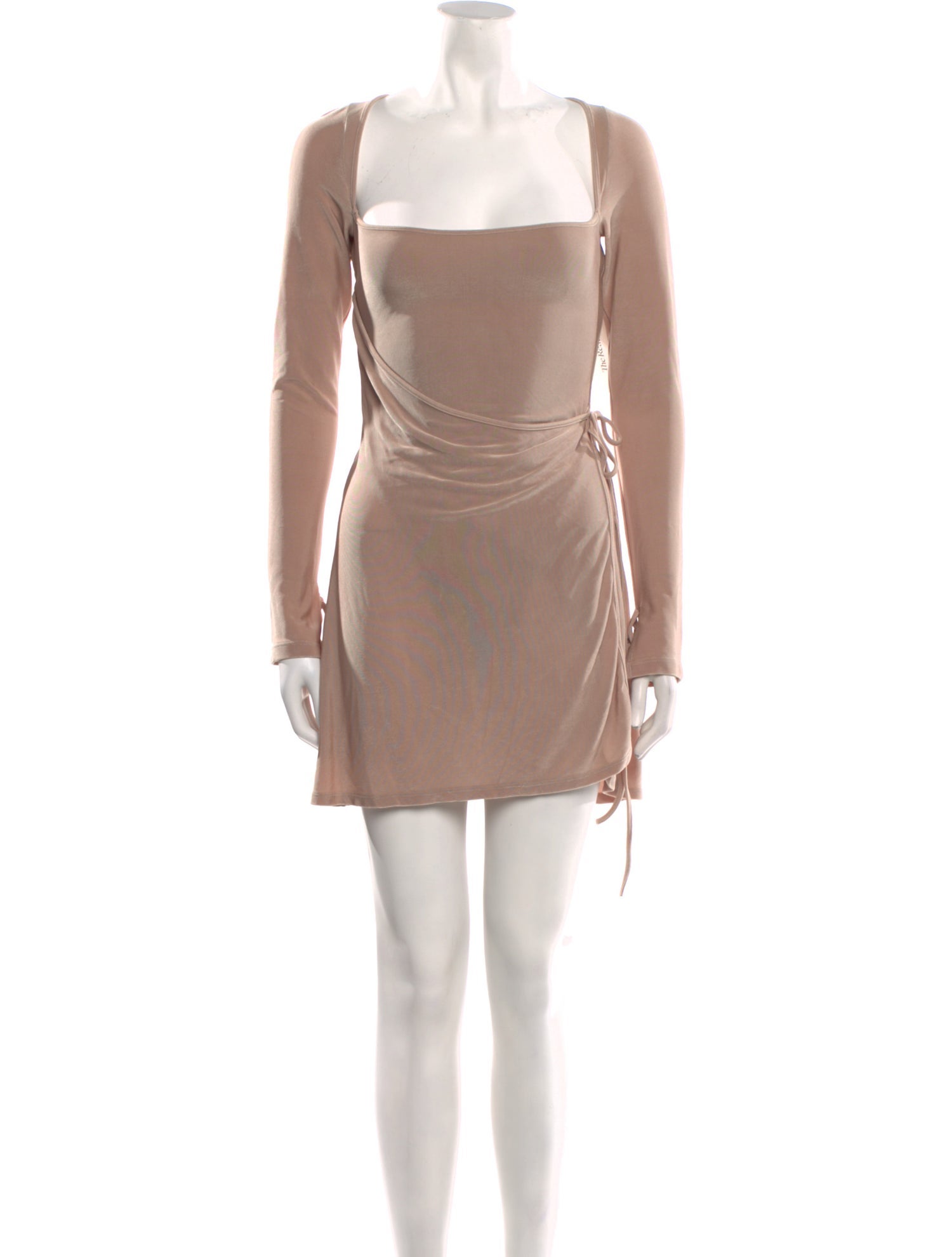 Mirror Palais Square Neckline Mini Dress