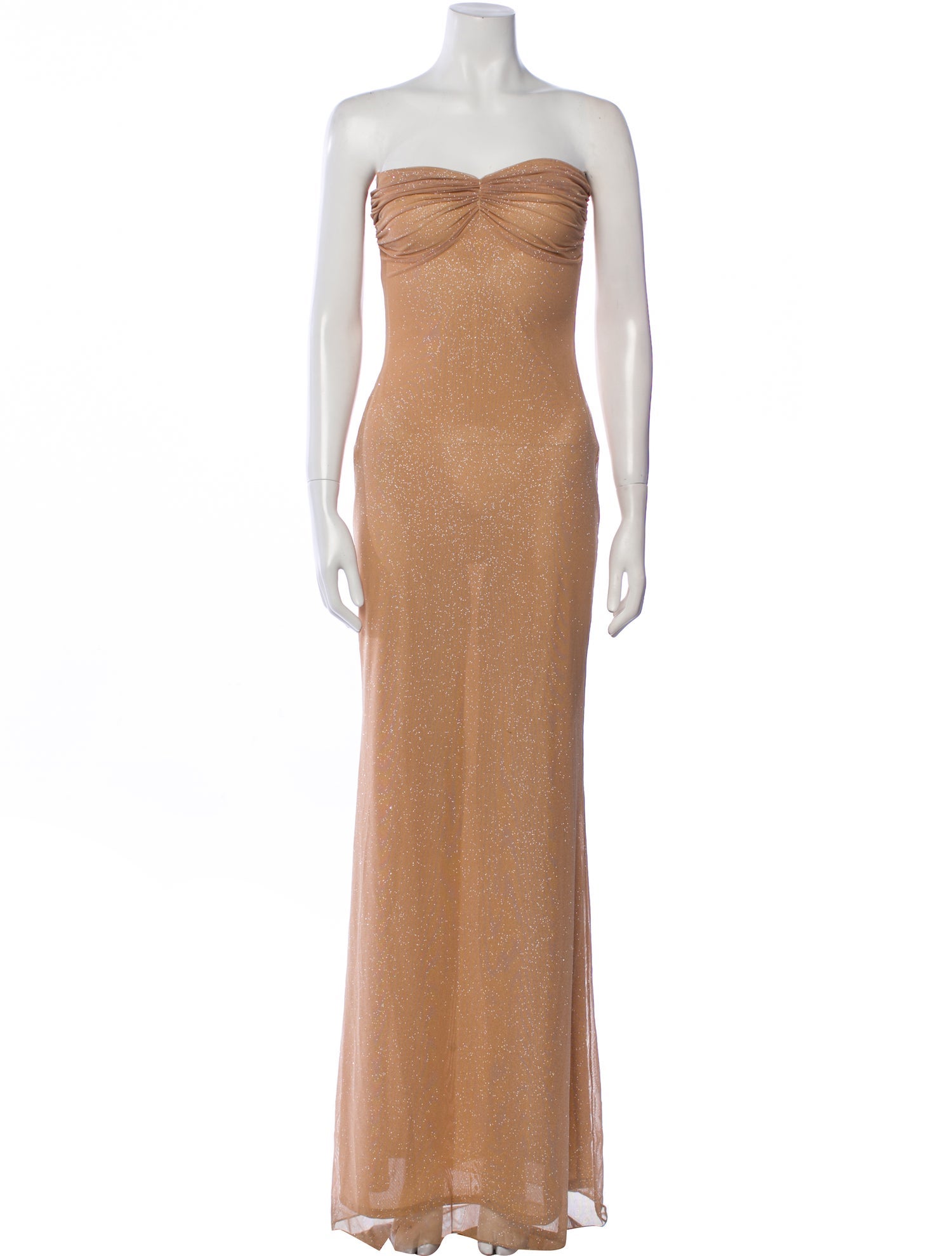 Mirror Palais Strapless Long Dress