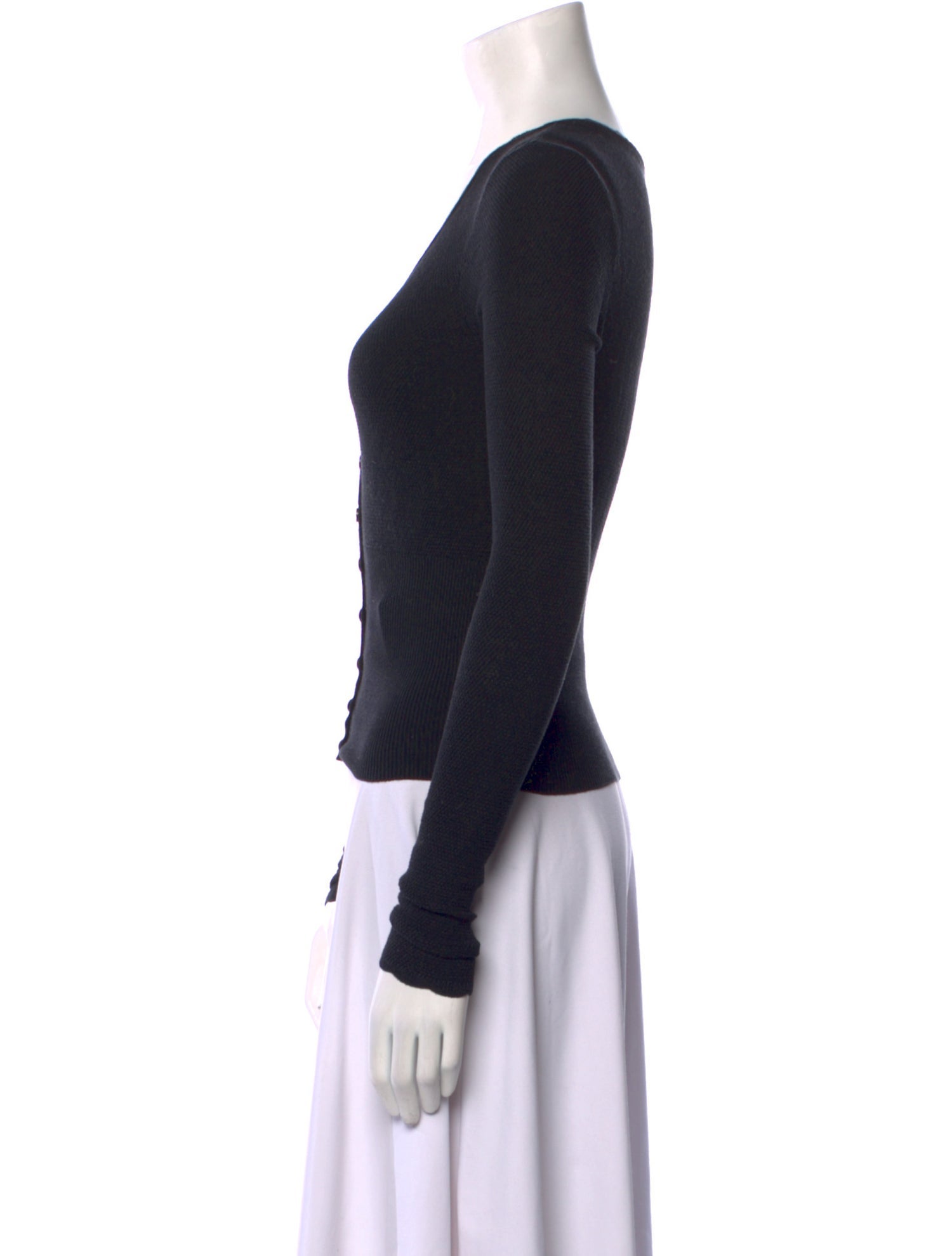 Mirror Palais V-Neck Long Sleeve Top