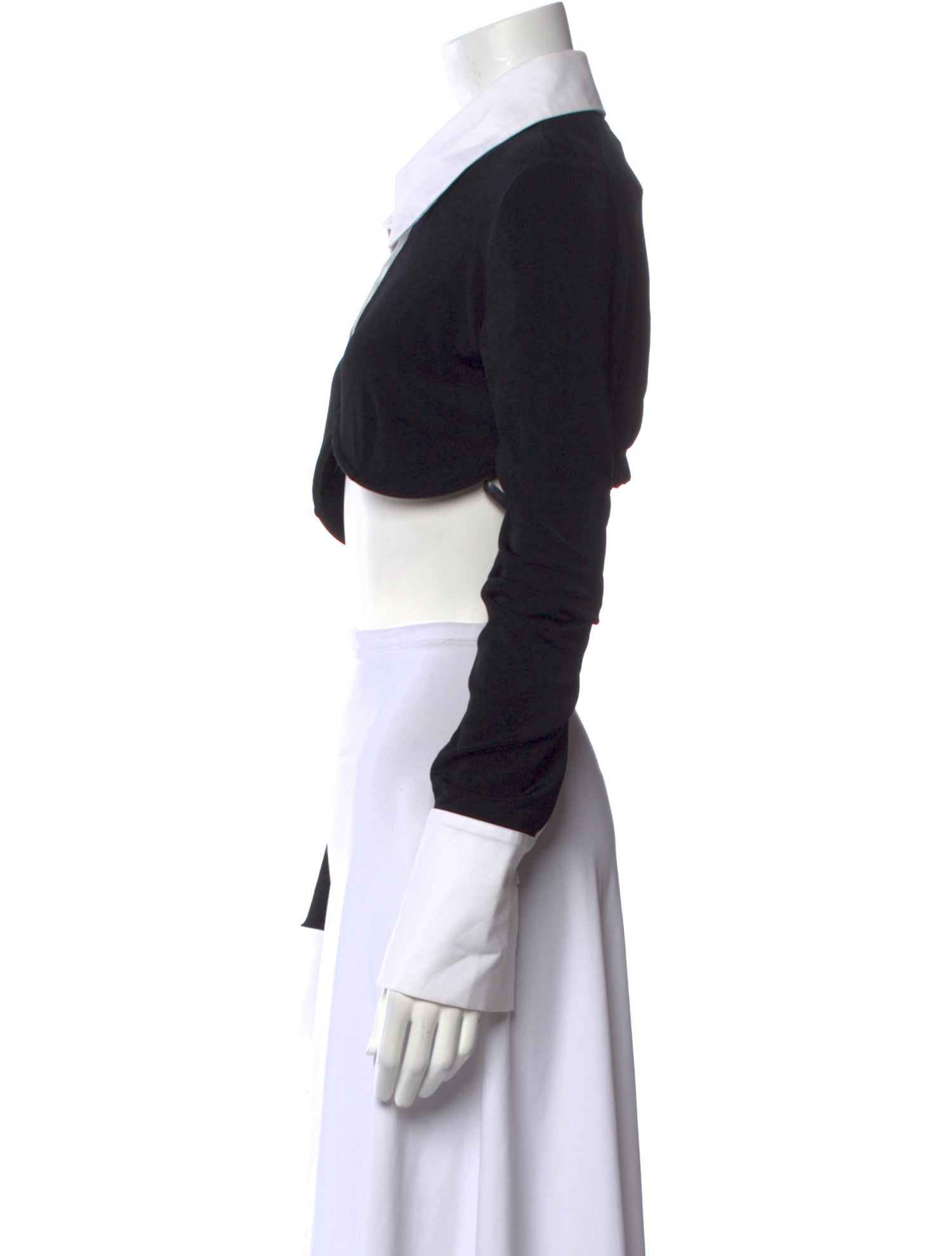 Mirror Palais Long Sleeve Crop Top