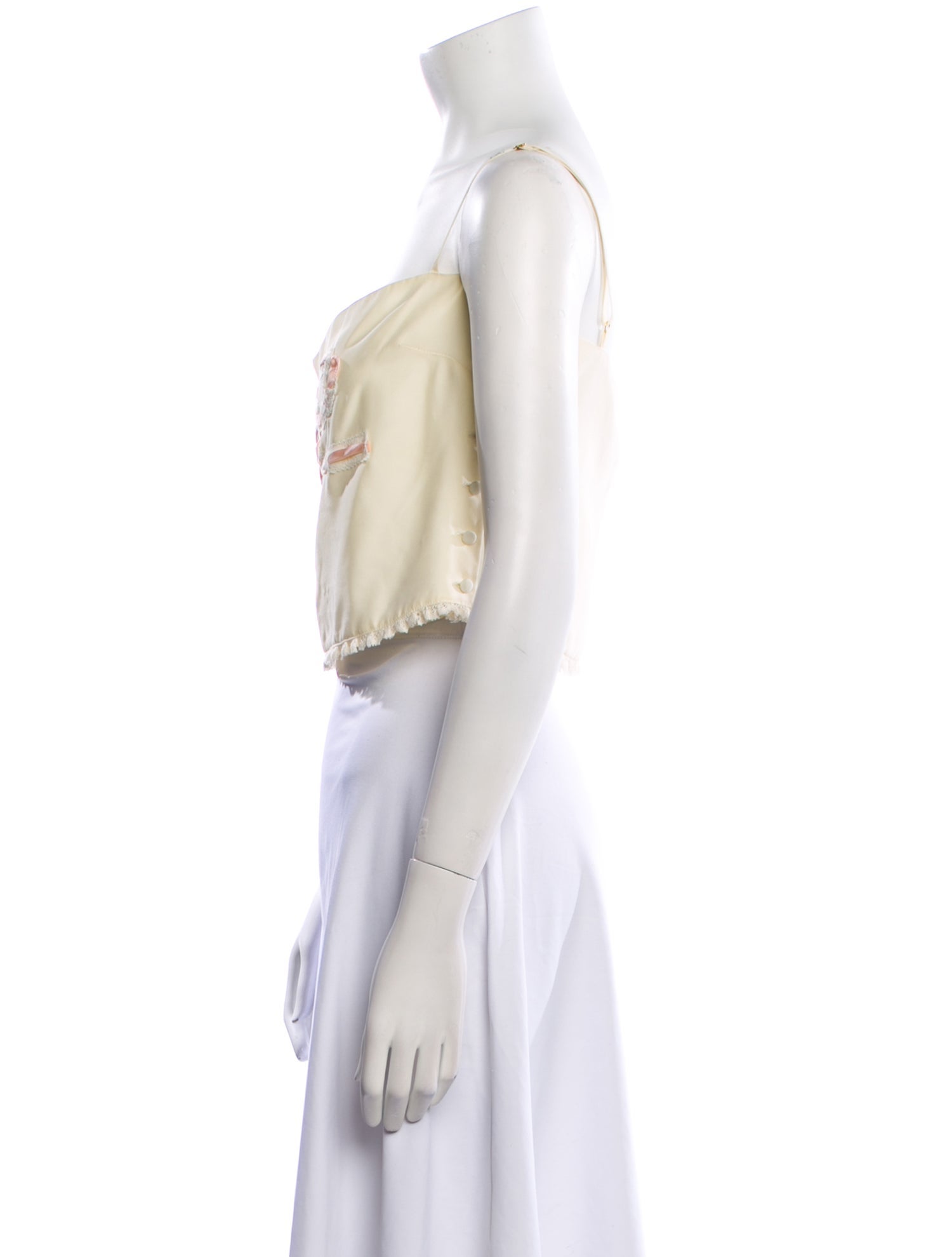 Mirror Palais Silk Bow Accents Pajamas w/ Tags