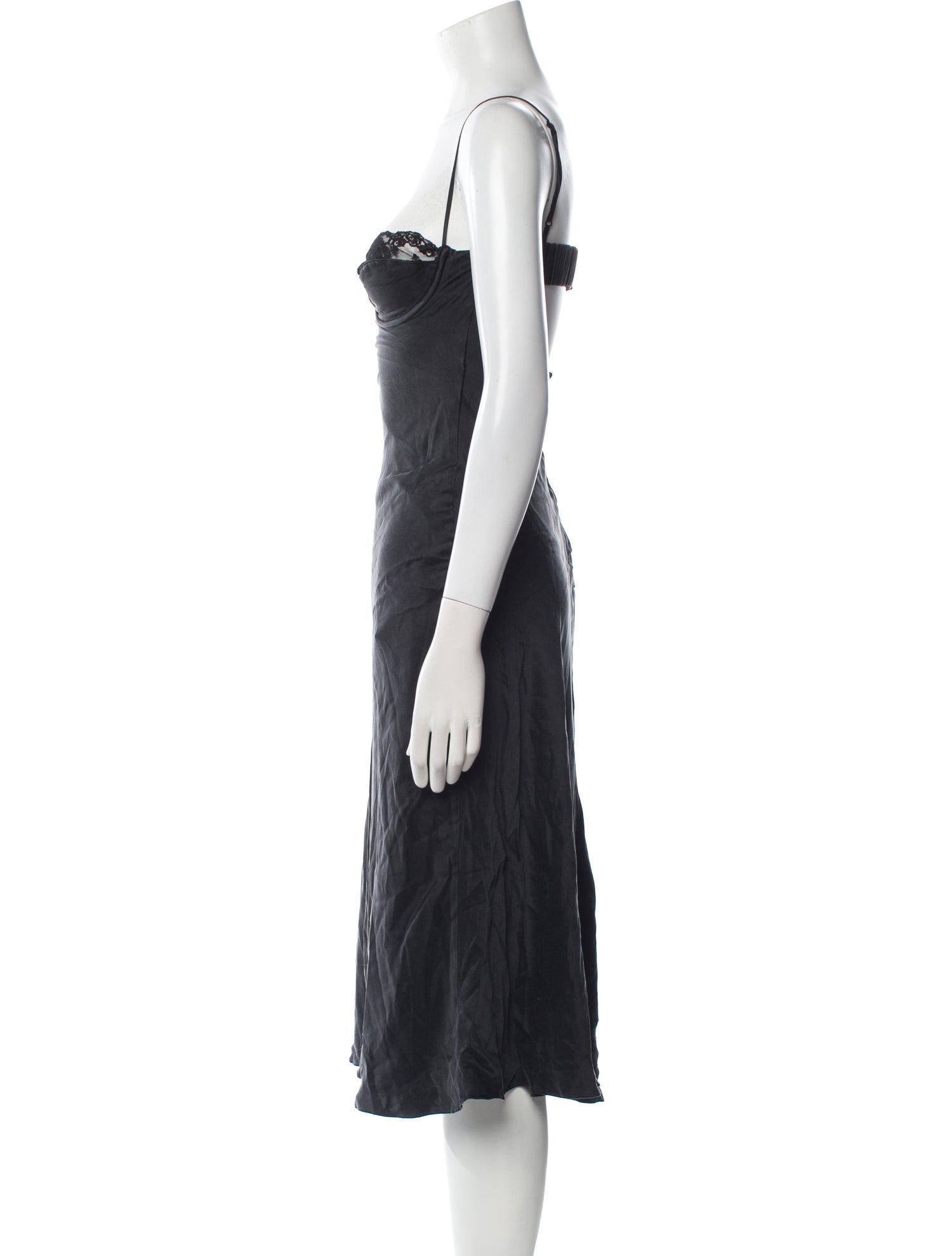 Mirror Palais Silk Long Dress