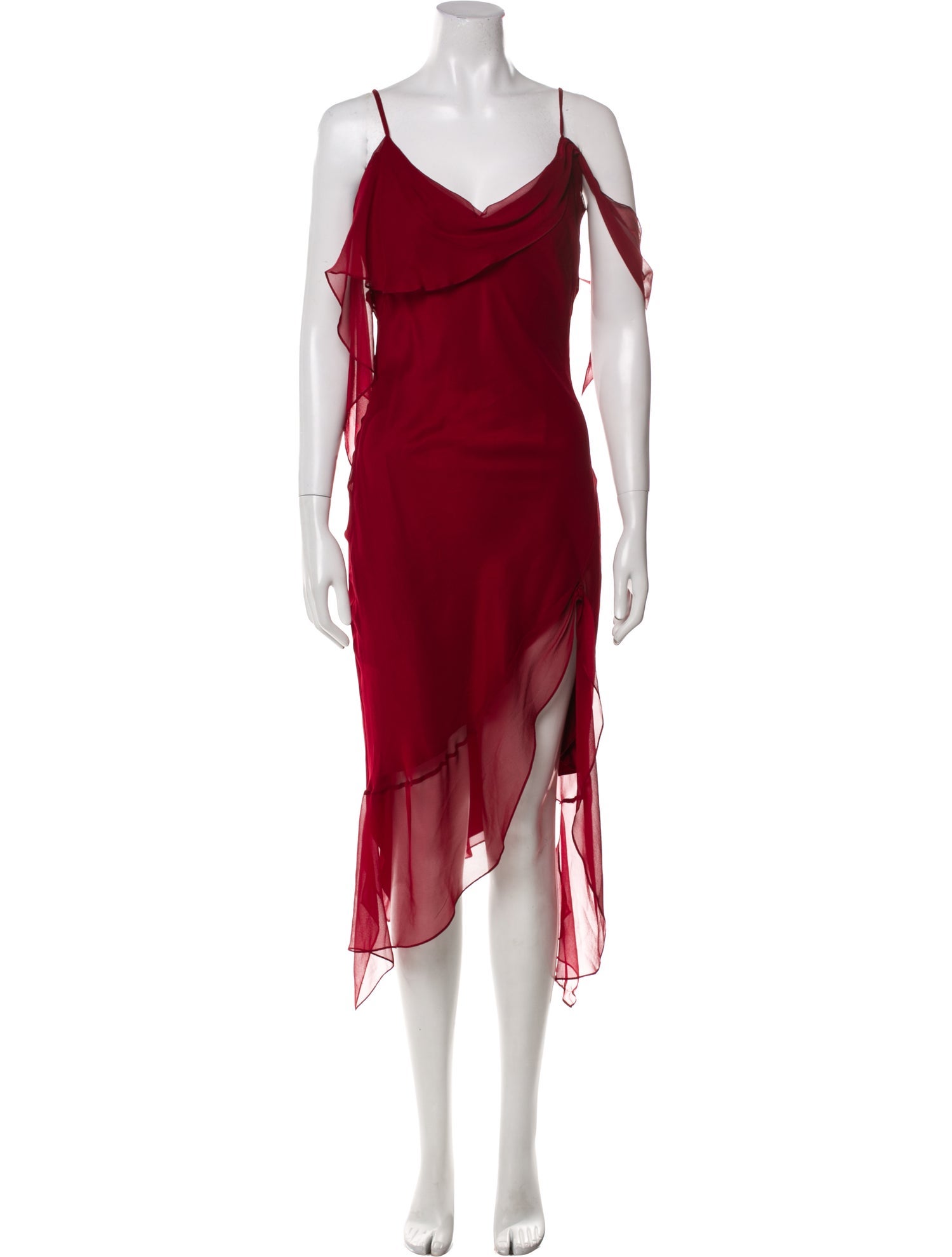 Mirror Palais Silk Long Dress