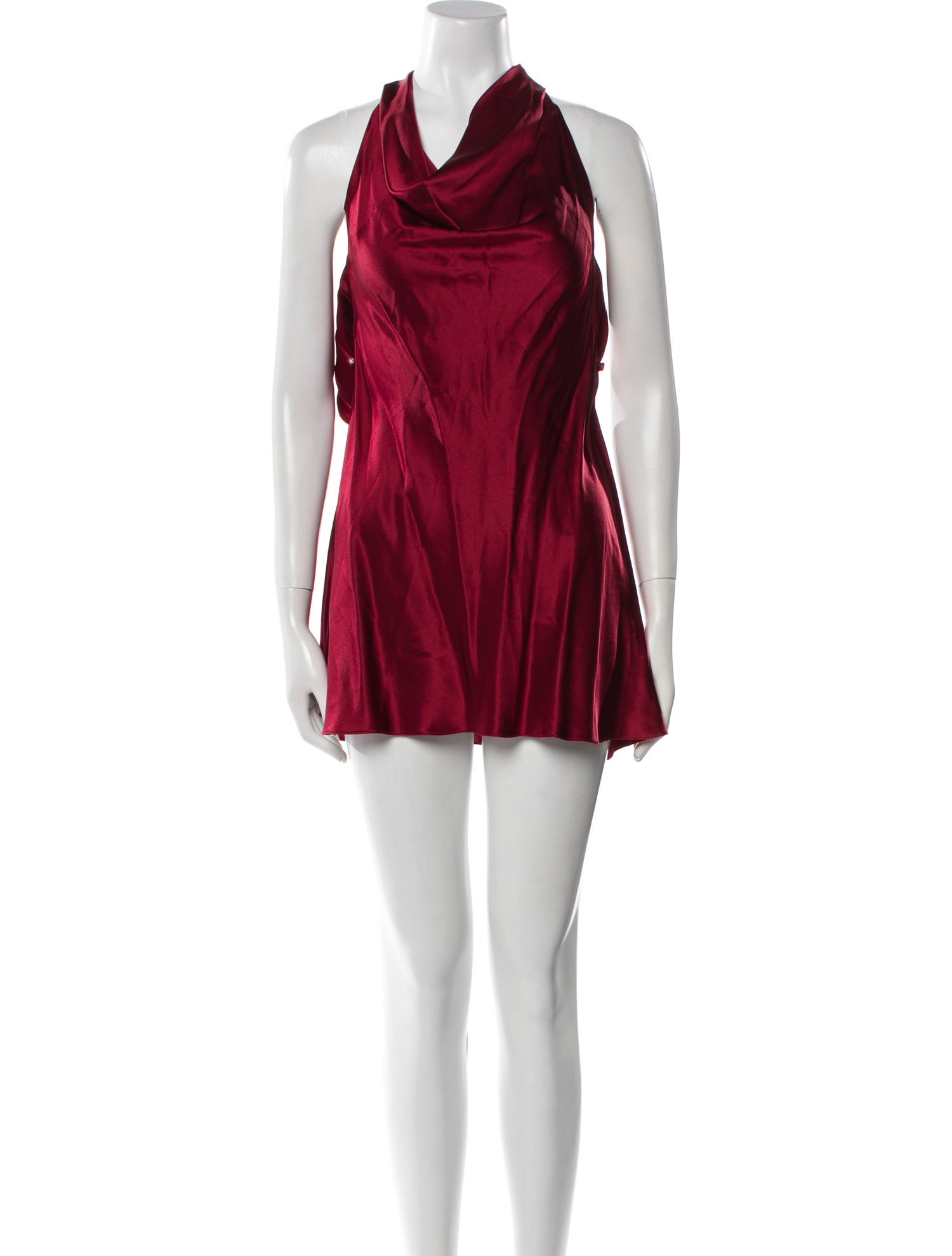 Mirror Palais Cowl Neck Mini Dress w/ Tags