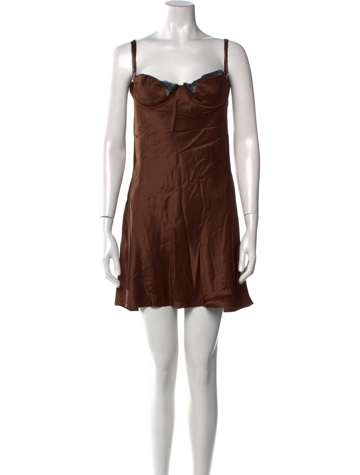 Mirror Palais Silk Mini Dress