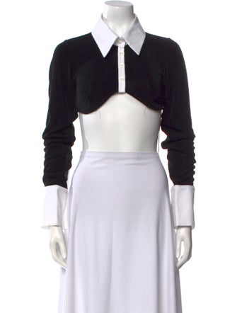 Mirror Palais Long Sleeve Crop Top