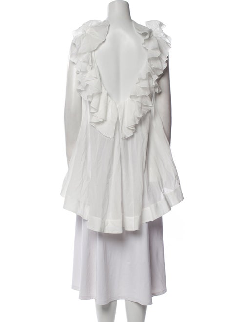 Mirror Palais Mock Neck Sleeveless Tunic