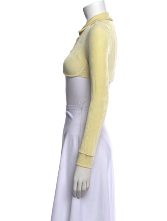 Mirror Palais Long Sleeve Crop Top