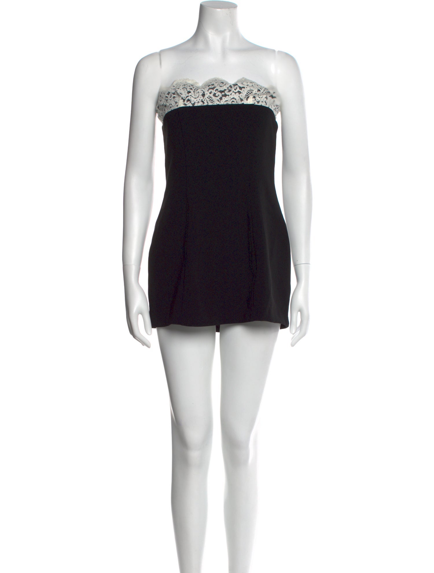 Mirror Palais Strapless Mini Dress