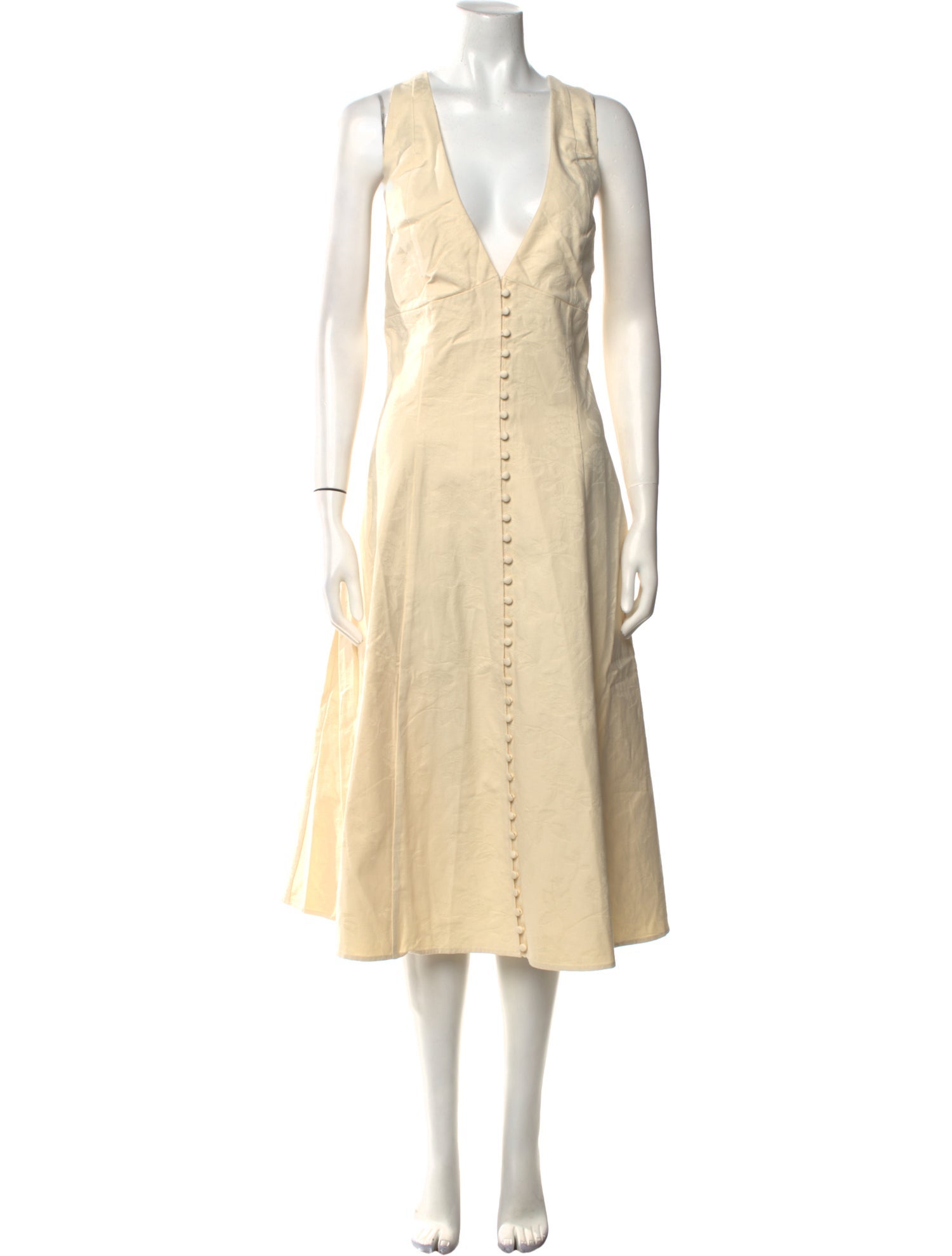 Mirror Palais V-Neck Long Dress w/ Tags