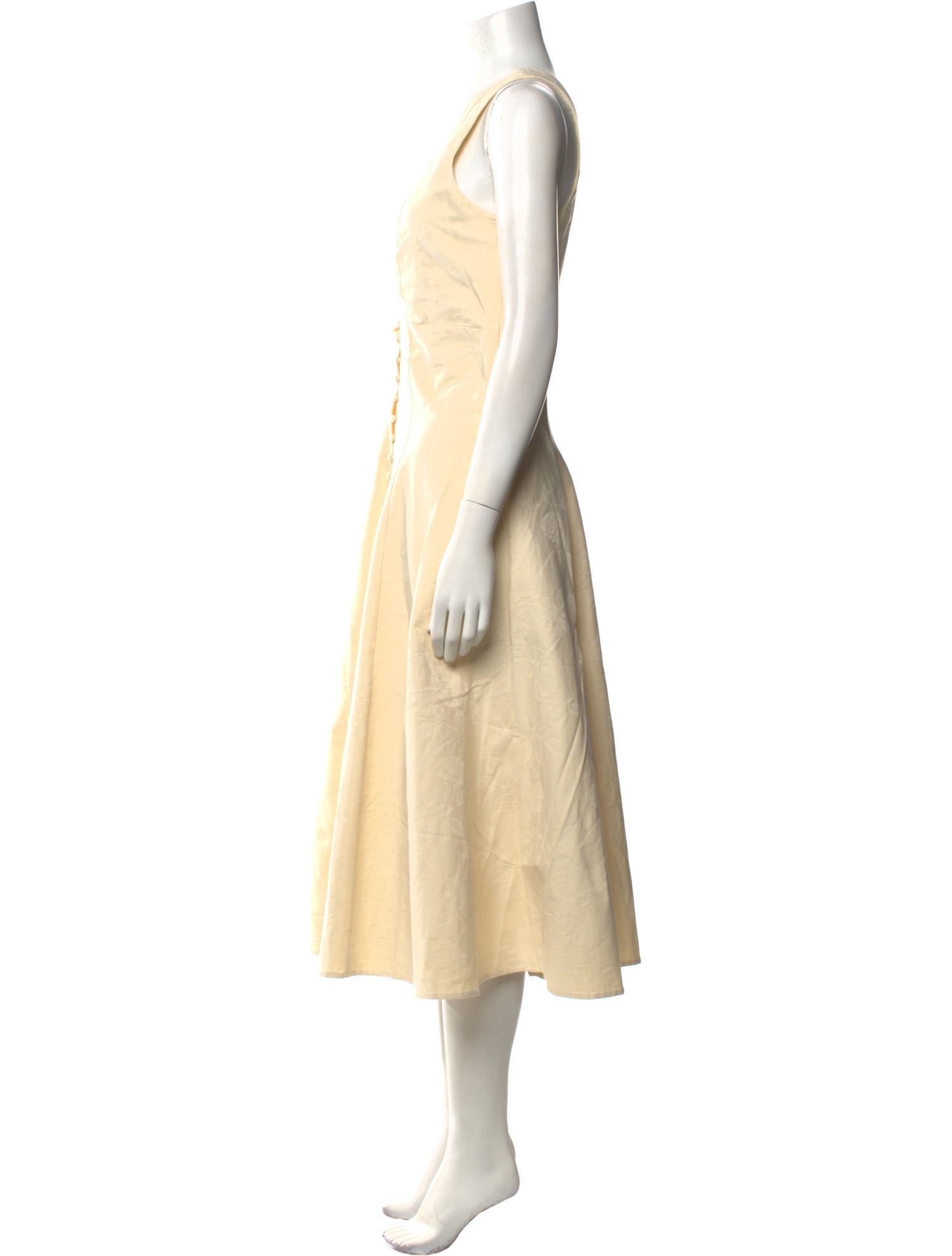 Mirror Palais V-Neck Long Dress w/ Tags