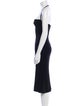 Mirror Palais Halterneck Knee-Length Dress