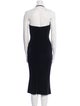 Mirror Palais Halterneck Knee-Length Dress