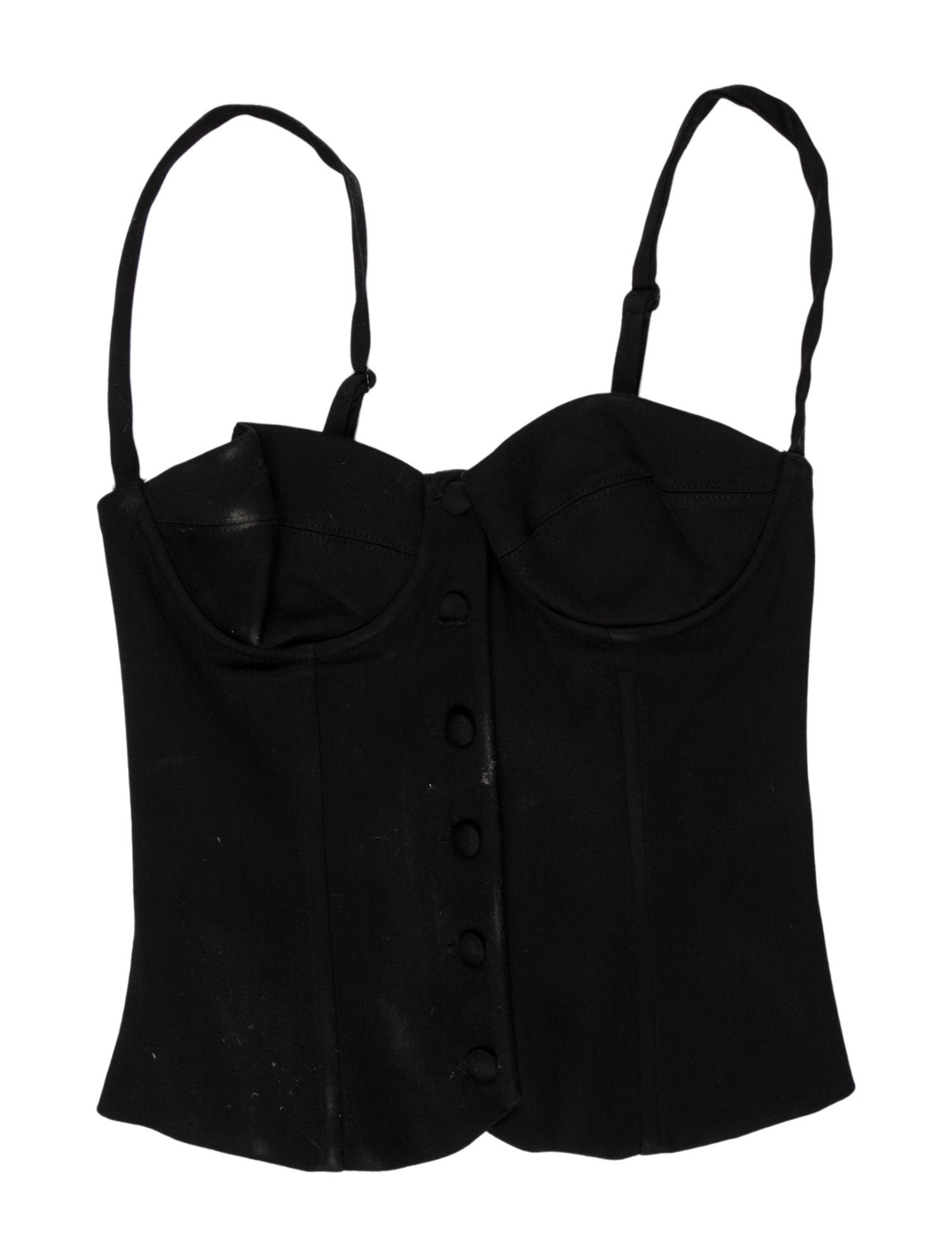 Mirror Palais Square Neckline Sleeveless Crop Top