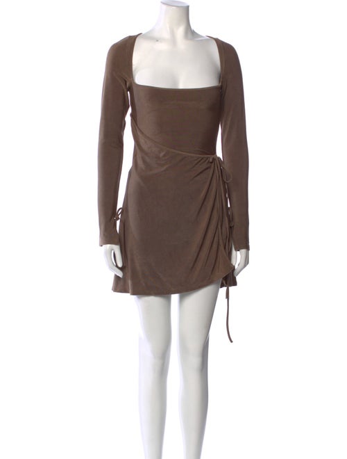 Mirror Palais Silk Mini Dress