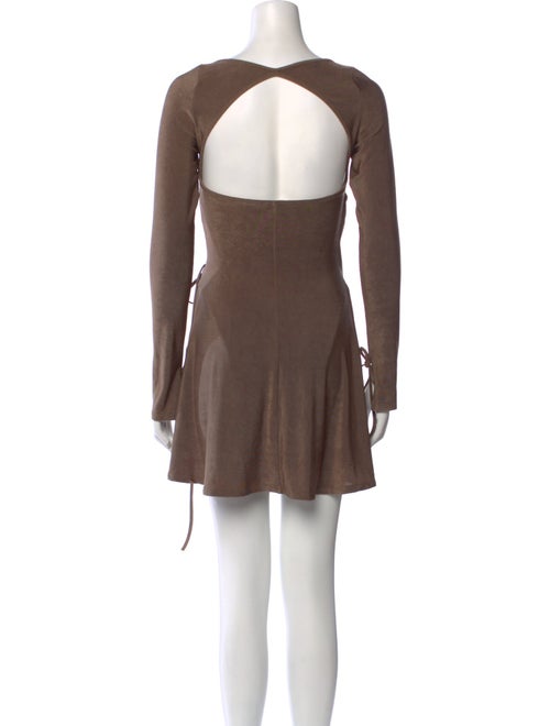 Mirror Palais Silk Mini Dress