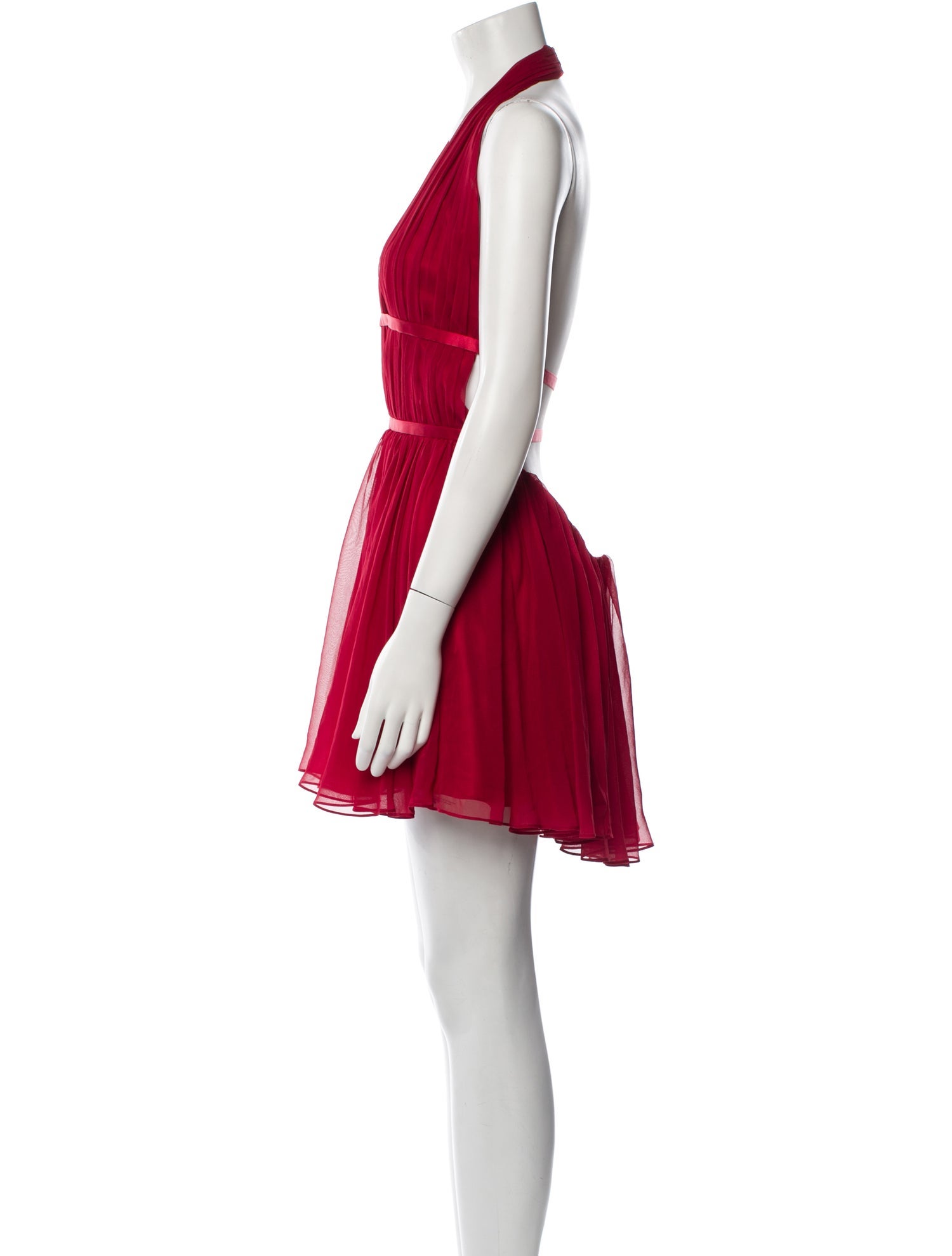 Mirror Palais Silk Midi Length Dress