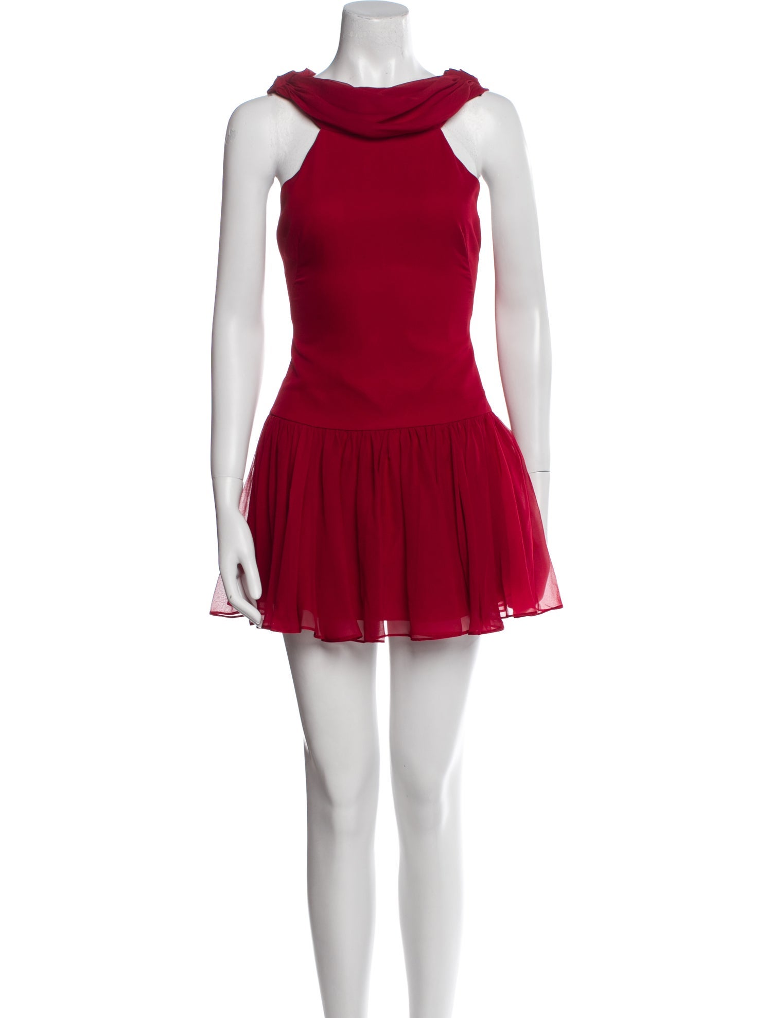 Mirror Palais Silk Mini Dress