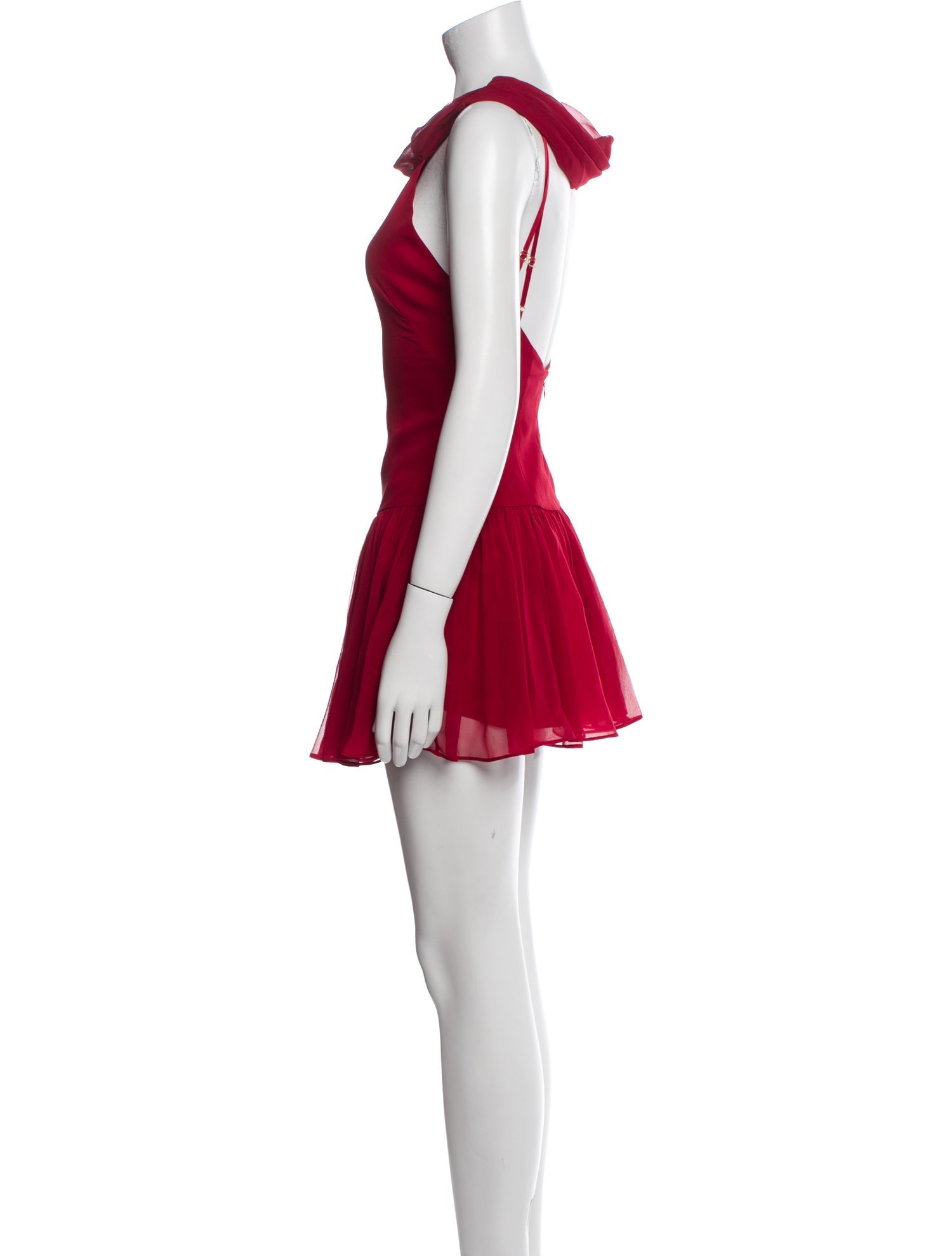 Mirror Palais Silk Mini Dress