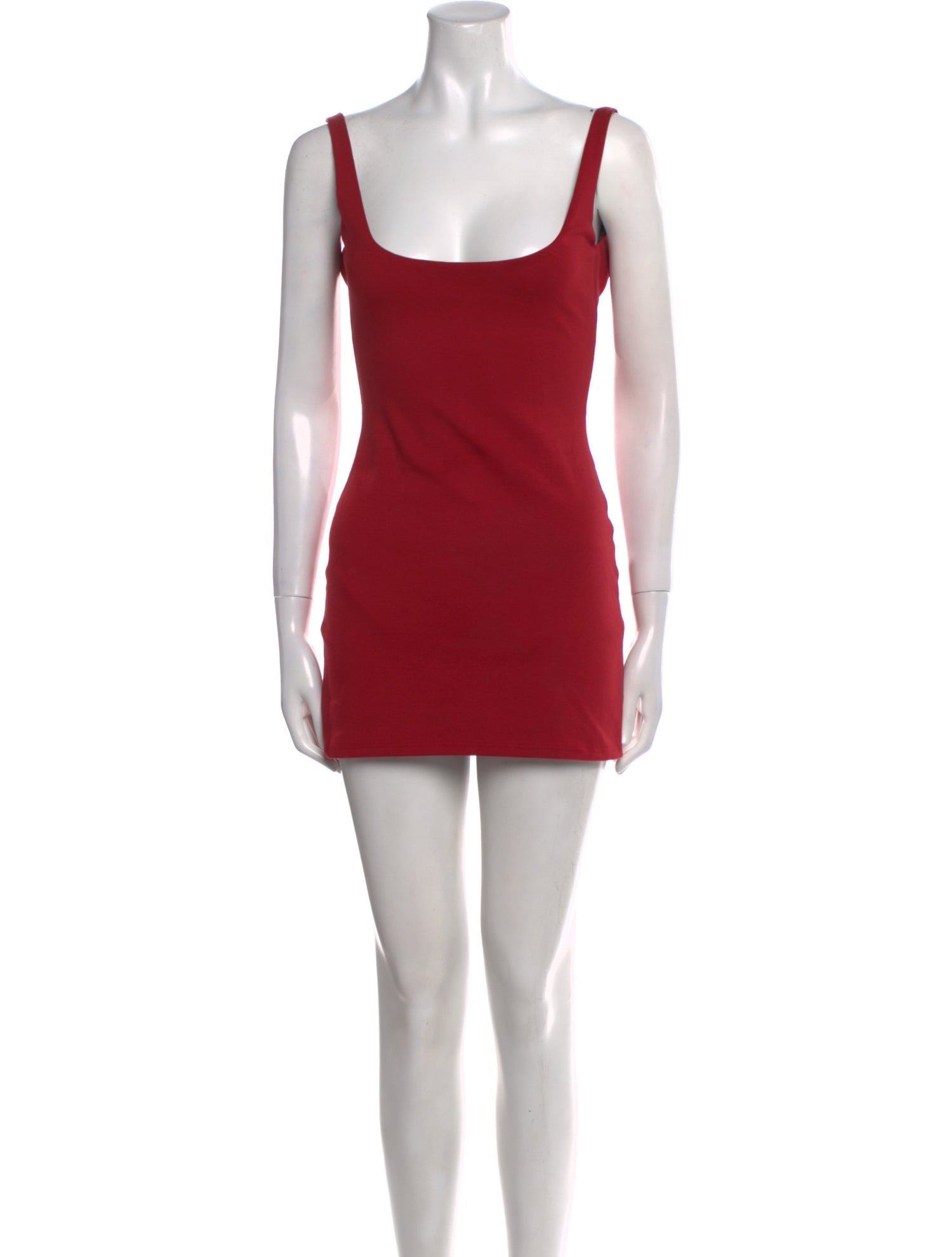 Mirror Palais Square Neckline Mini Dress