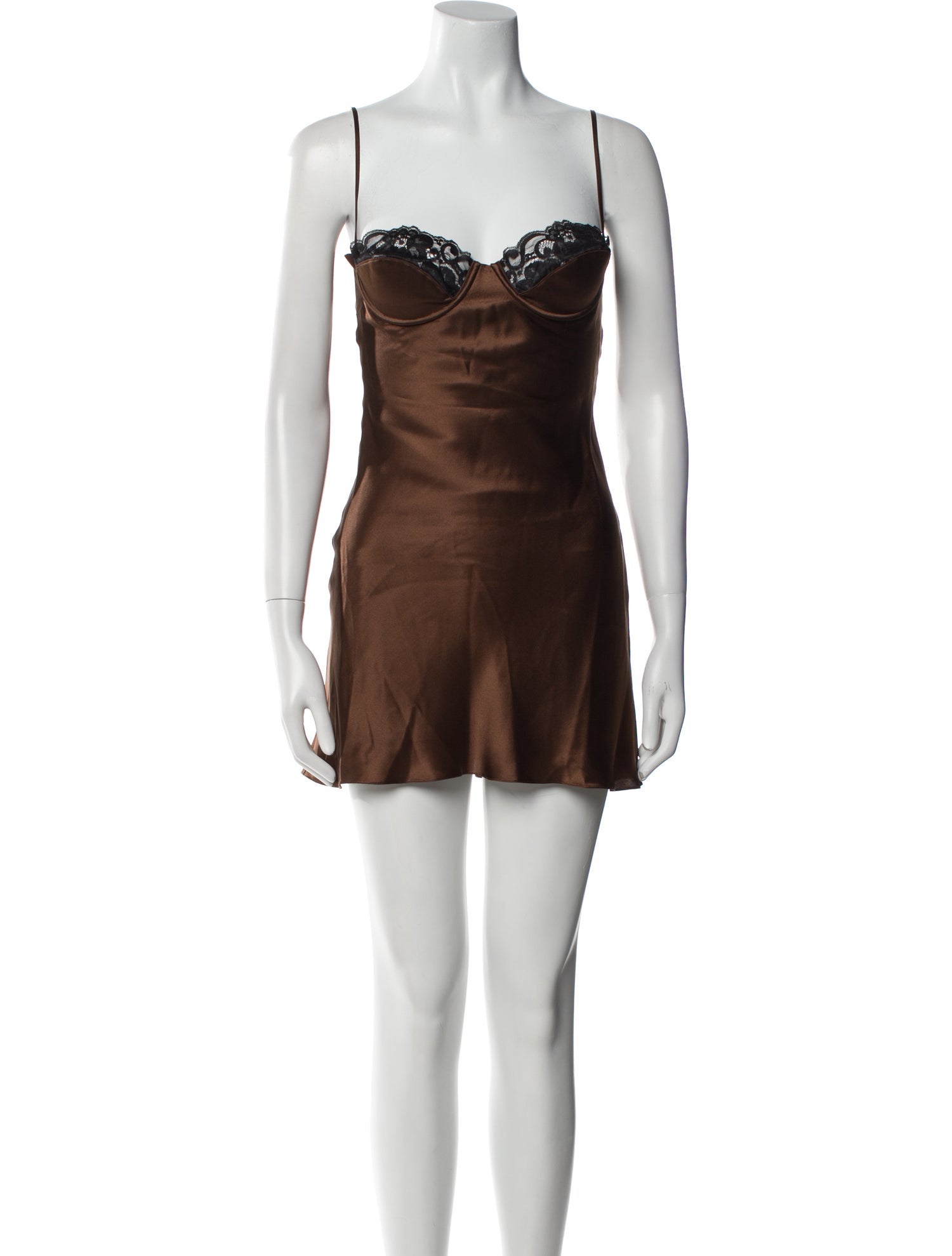 Mirror Palais Silk Mini Dress