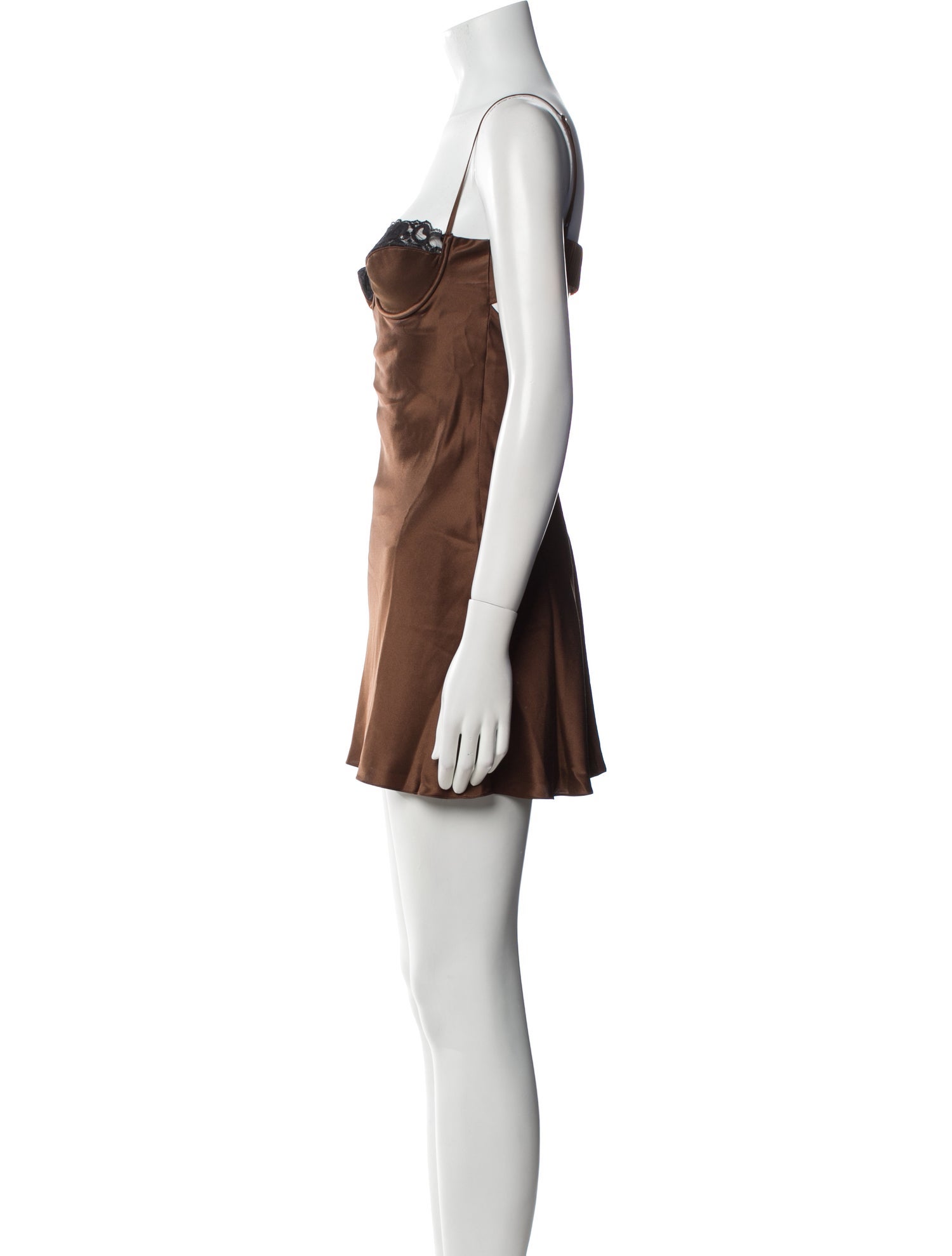 Mirror Palais Silk Mini Dress