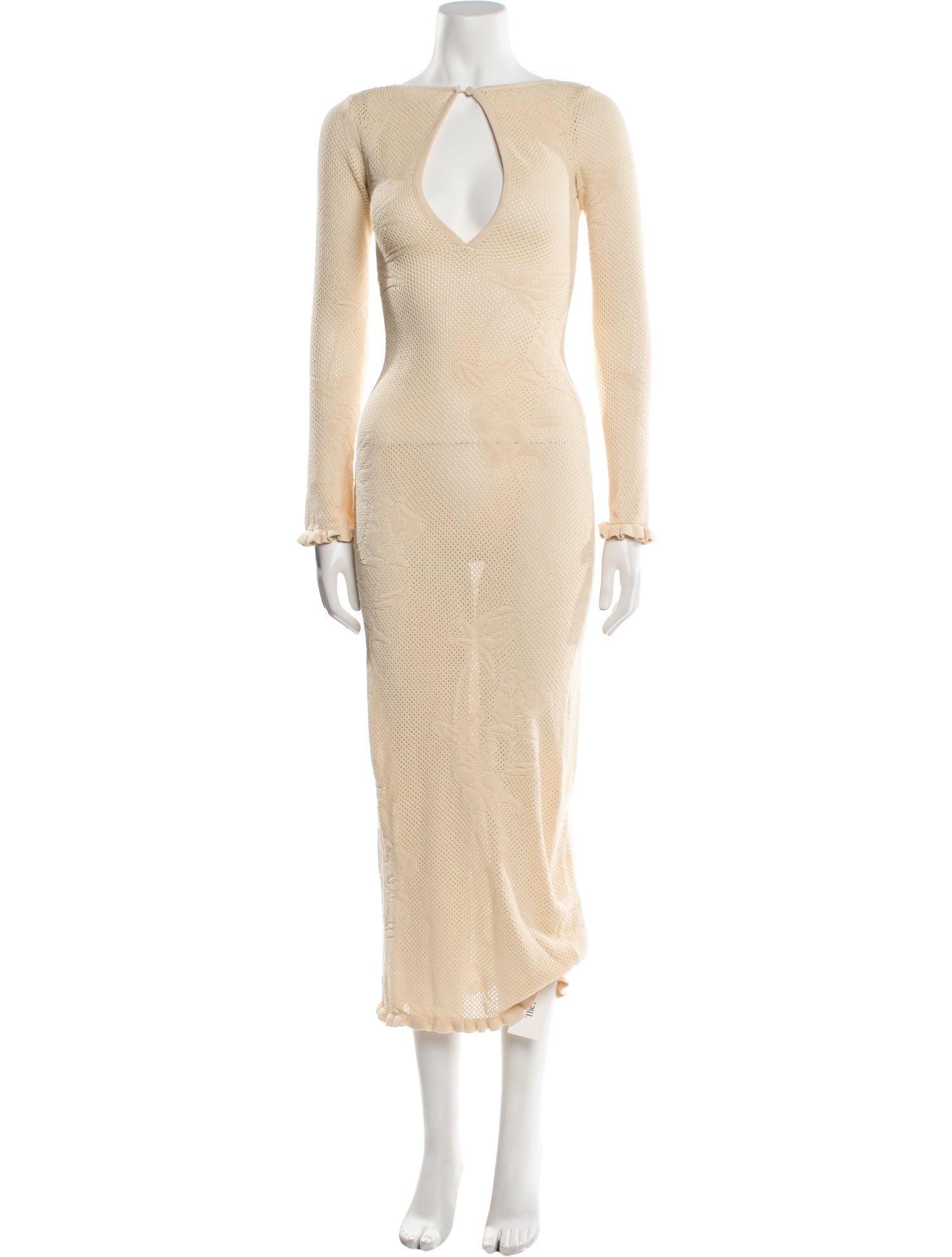 Mirror Palais Scoop Neck Long Dress