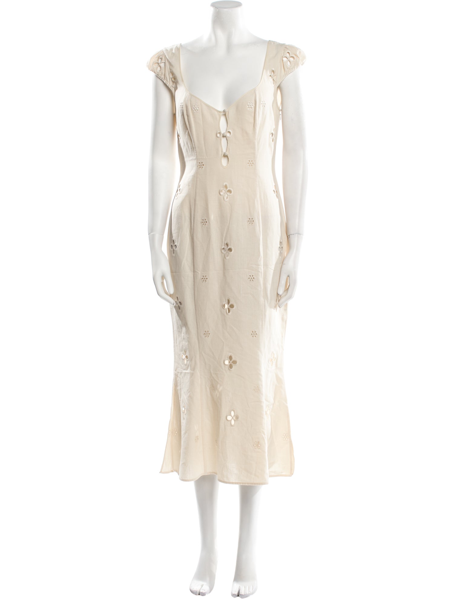 Mirror Palais V-Neck Long Dress